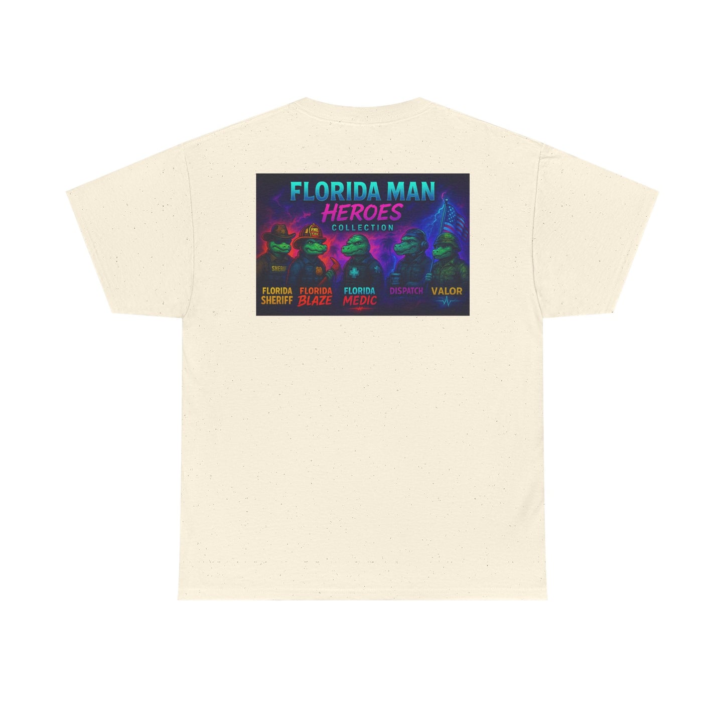 Florida Man Heroes Unisex Tee | Fun Graphic Shirt, Unique Gift, Florida Pride, Casual Style, Funny Tee