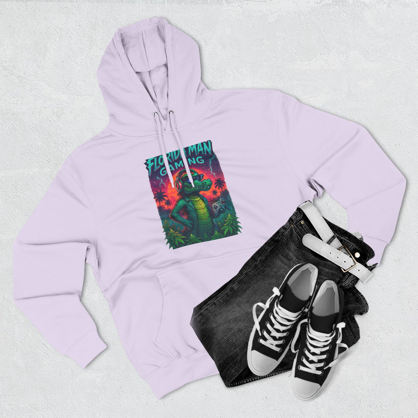 Gamer Fleece Hoodie - Cozy Dragon Design, Perfect for Gaming Sessions, Gifts for Gamers, Casual Wear, Fun Streetwear
