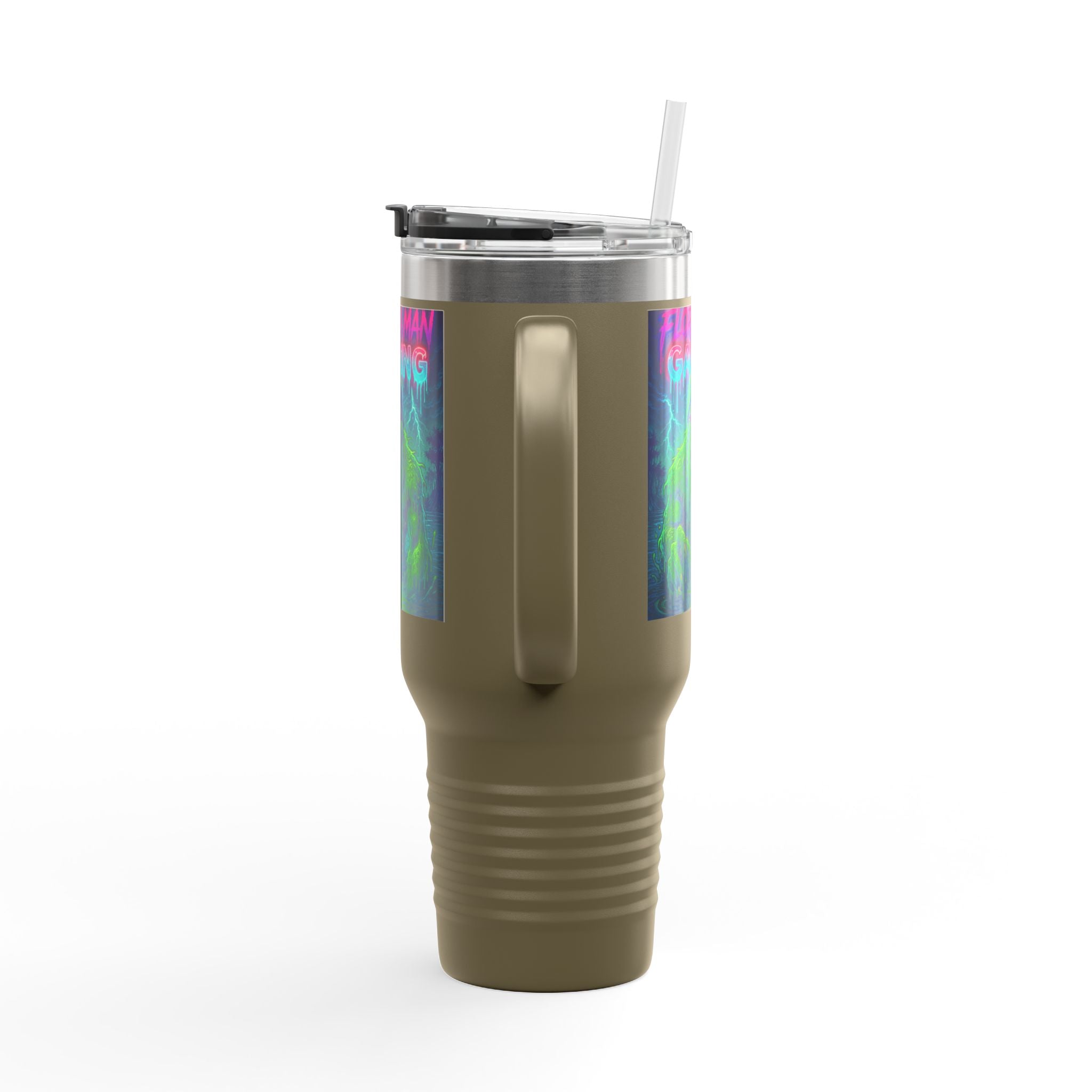 Florida Man Gaming Insulated Travel Mug | 40oz | Fun Gift for Gamers, Travel, Parties, Unique Drinkware