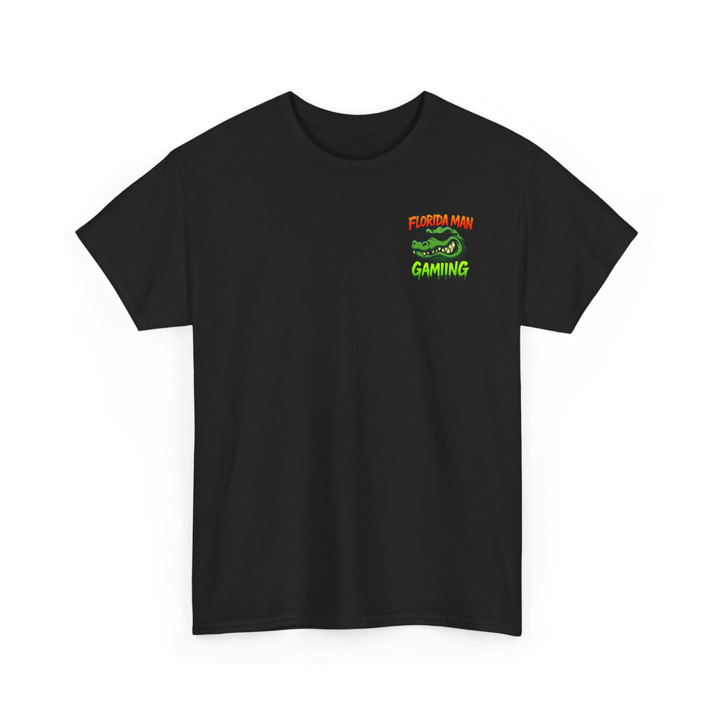 Florida Man Gaming Tee, Unisex Cotton T-Shirt, Fun Graphic Tee, Gamer Apparel, Perfect for Gaming Nights, Unique Gift Idea