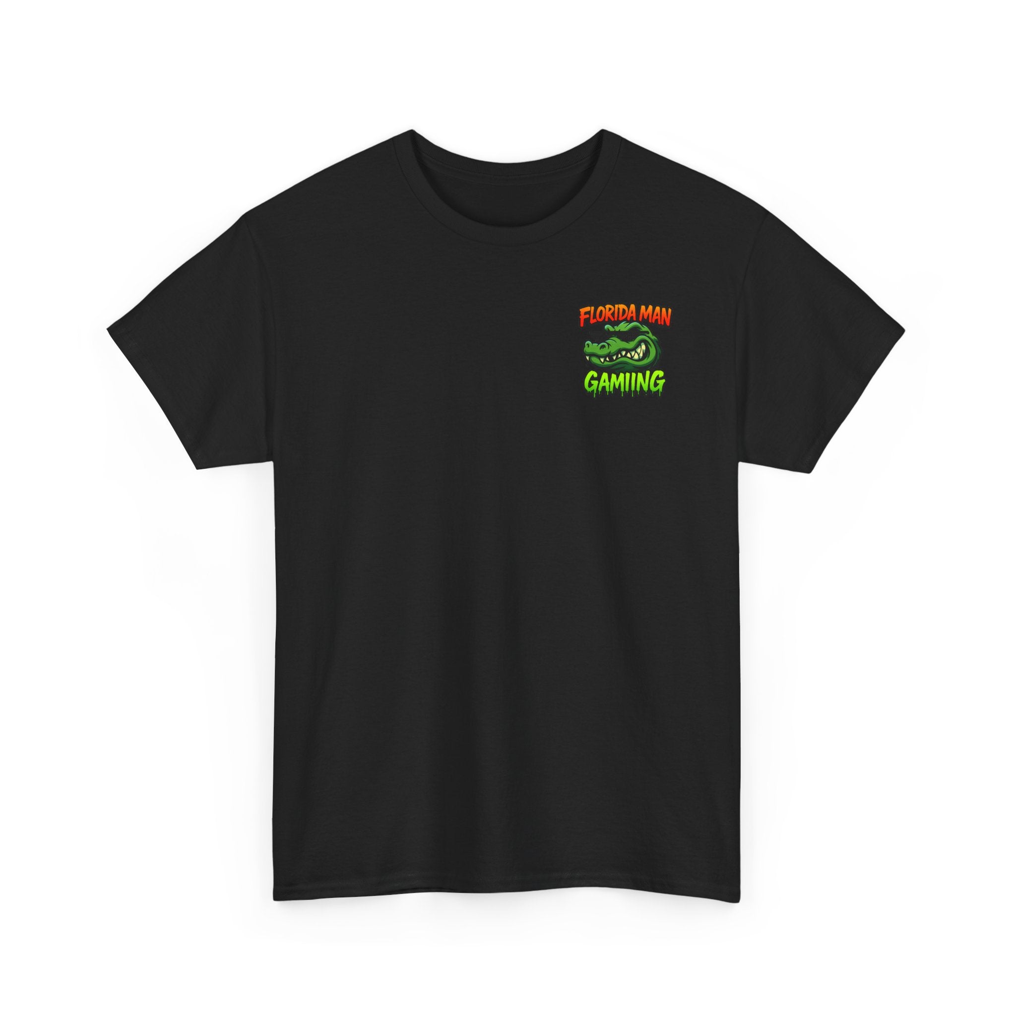 Florida Man Gaming Tee, Unisex Cotton T-Shirt, Fun Graphic Tee, Gamer Apparel, Perfect for Gaming Nights, Unique Gift Idea