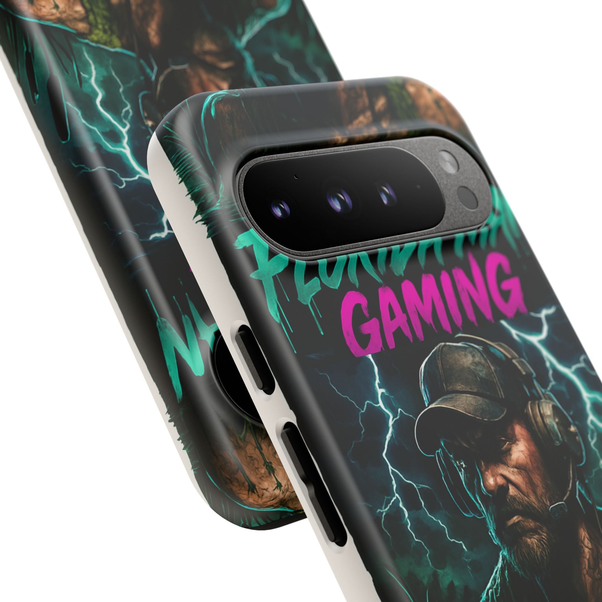 Phone Case - Florida Man Gaming Mascot Rising from the Swamp Tough Case