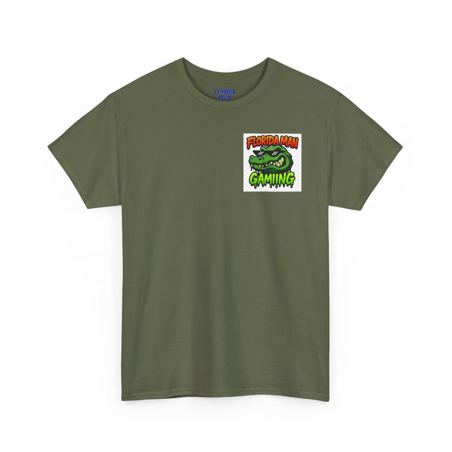Florida Man Gaming Tee, Unisex Cotton Shirt, Fun Gaming Shirt, Casual Wear, Gift for Gamers, Trendy Graphic Tee