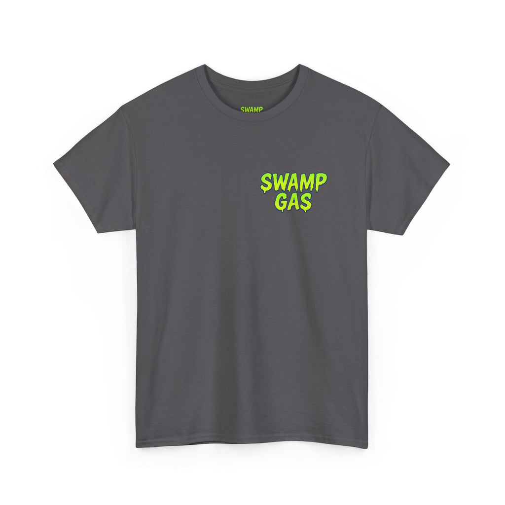Swamp Gas Graphic Tee - Unisex Cotton T-Shirt, Halloween Costume, Fun Casual Wear, Unique Gift, Funny Shirt for Friends