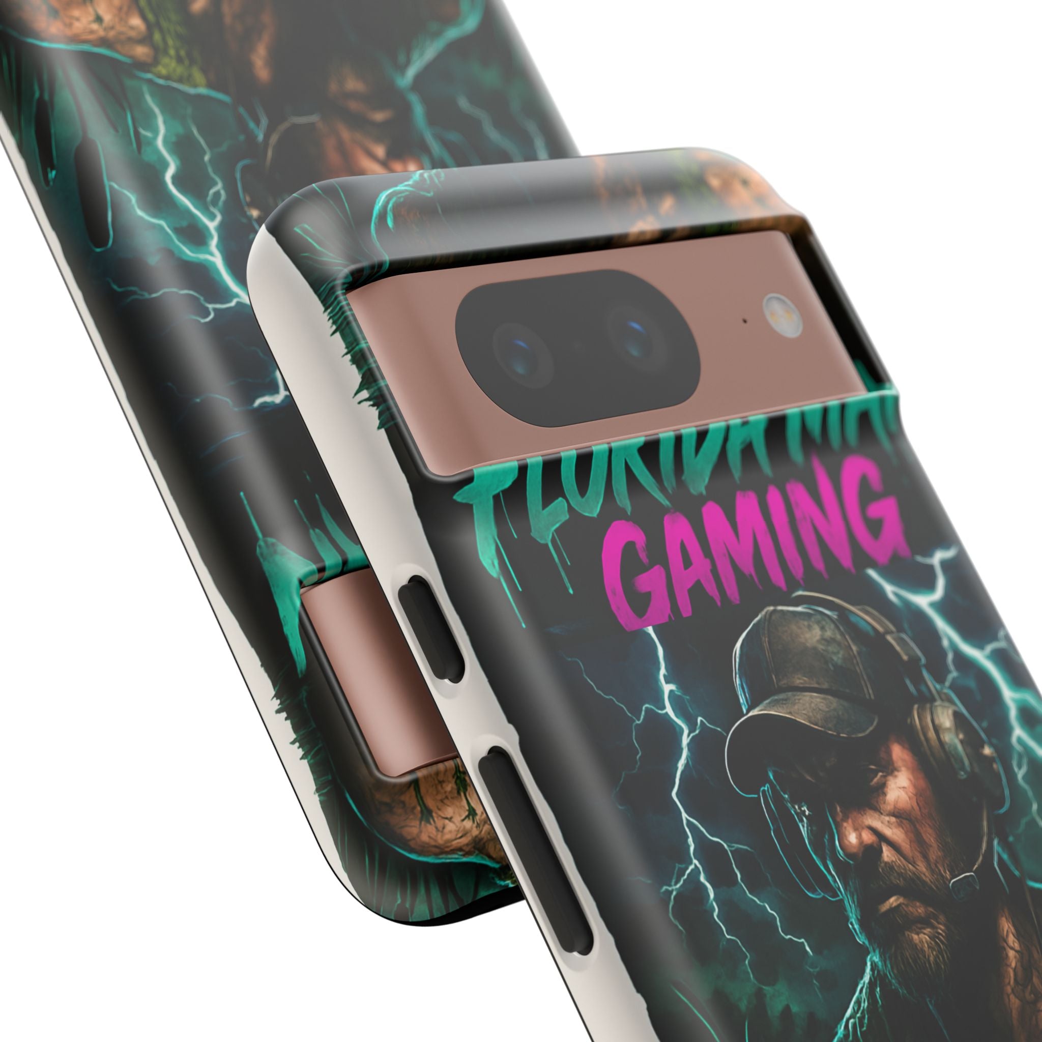 Phone Case - Florida Man Gaming Mascot Rising from the Swamp Tough Case