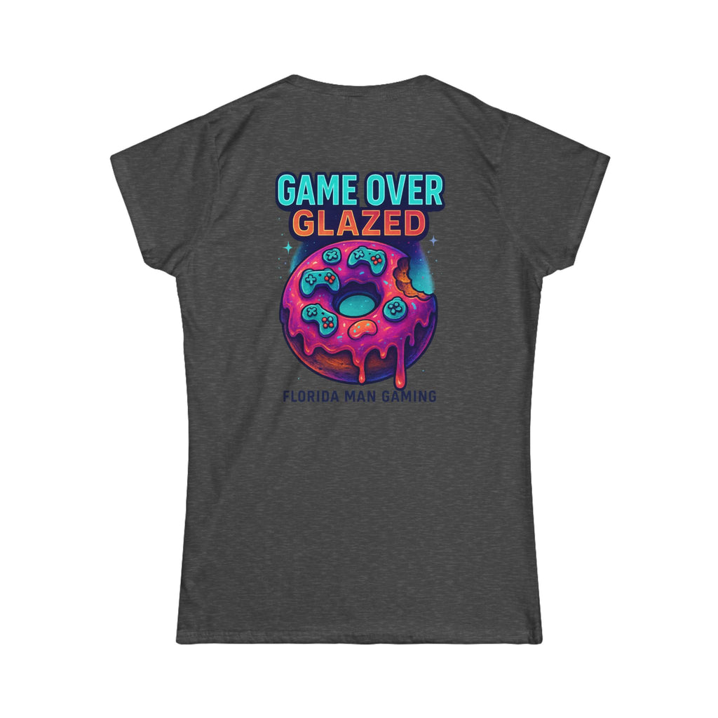 Gaming-Inspired Women's Softstyle Tee - Perfect for Gamers, Nerds, Birthday Gifts, Gaming Events, Casual Wear