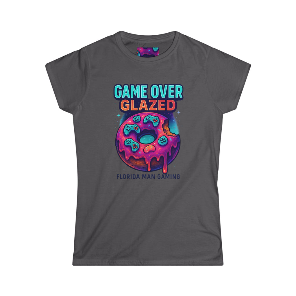 Gaming-Inspired Women's Softstyle Tee - Perfect for Gamers, Nerds, Birthday Gifts, Gaming Events, Casual Wear