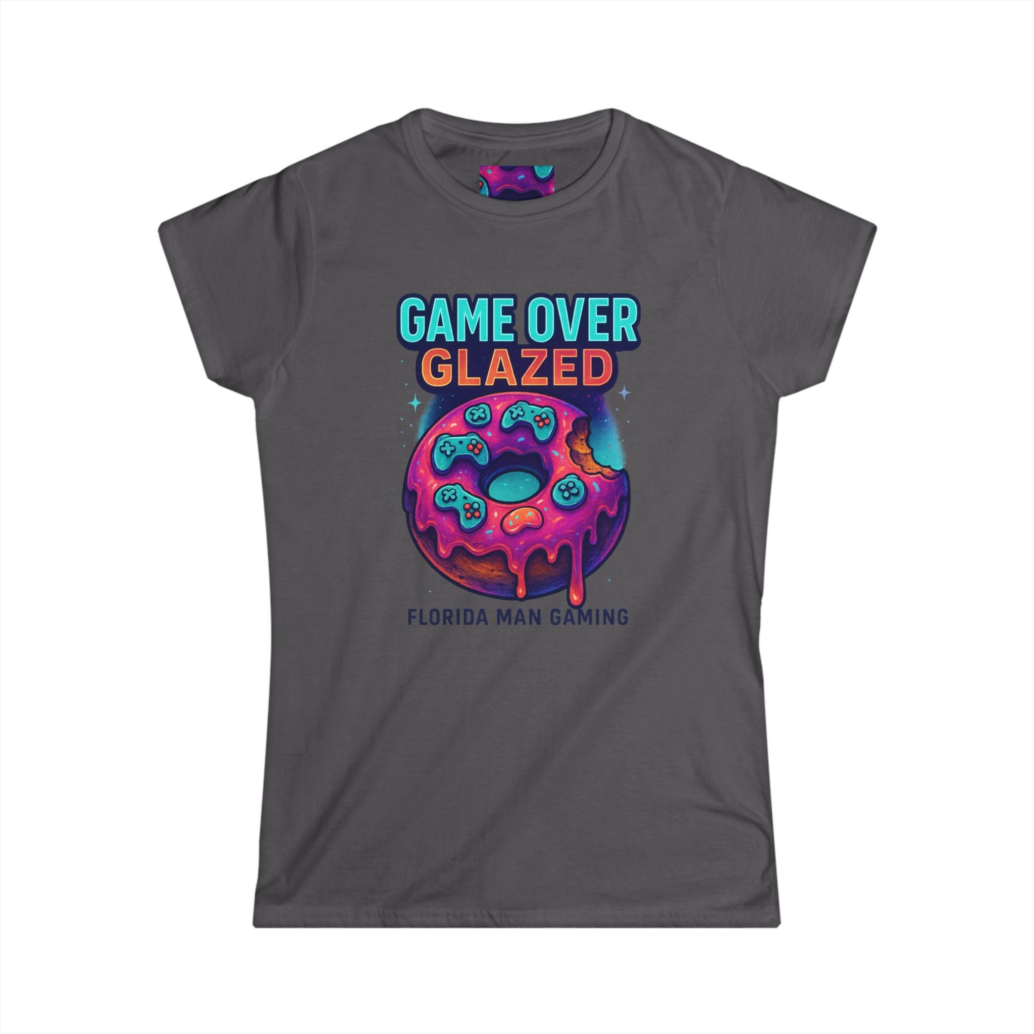 Gaming-Inspired Women's Softstyle Tee - Perfect for Gamers, Nerds, Birthday Gifts, Gaming Events, Casual Wear
