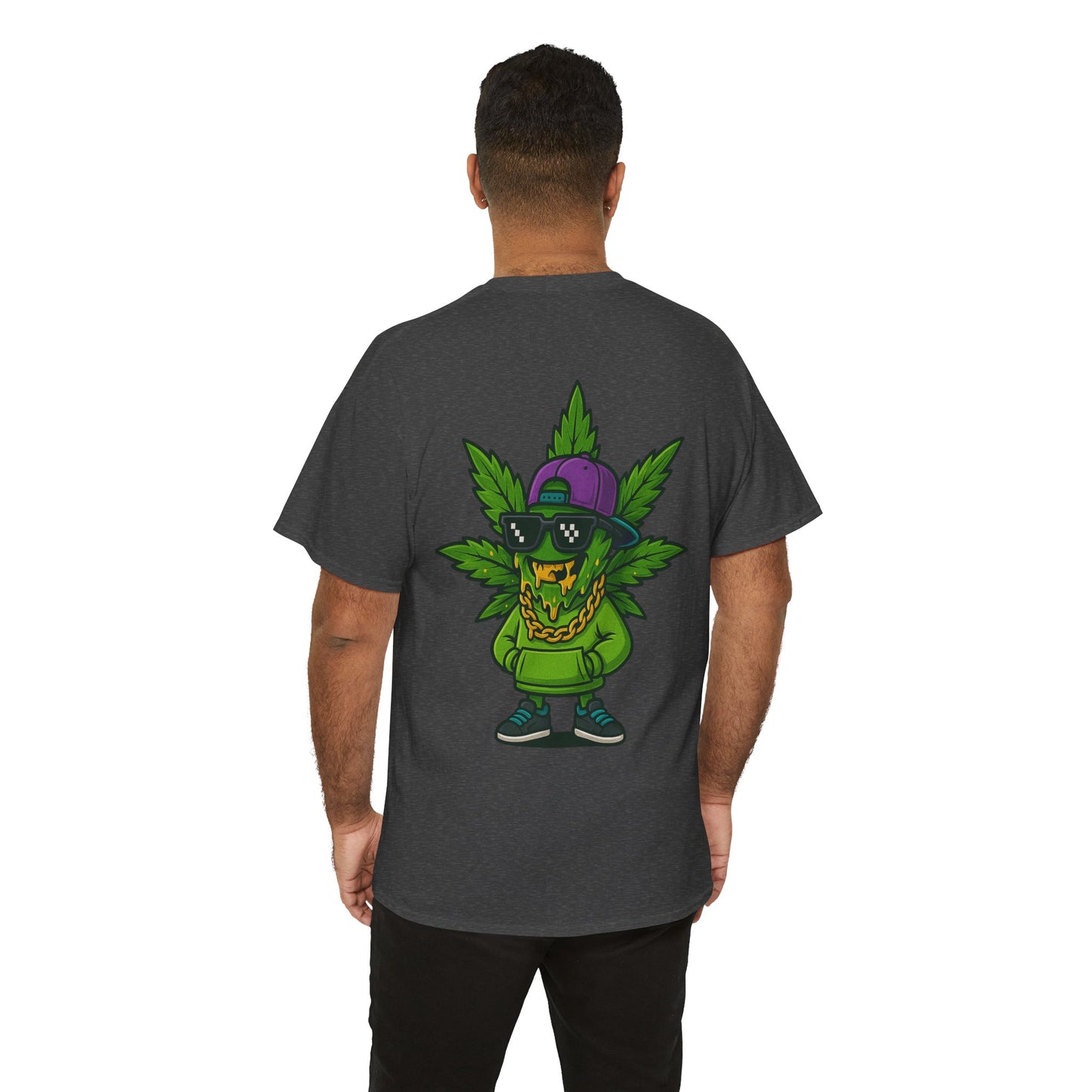 Cool Cannabis Vibe Unisex Tee - Stoner Gift, Weed Lovers Shirt, Hip Hop Style Tee, Indoor/Outdoor Wear, Party Wear