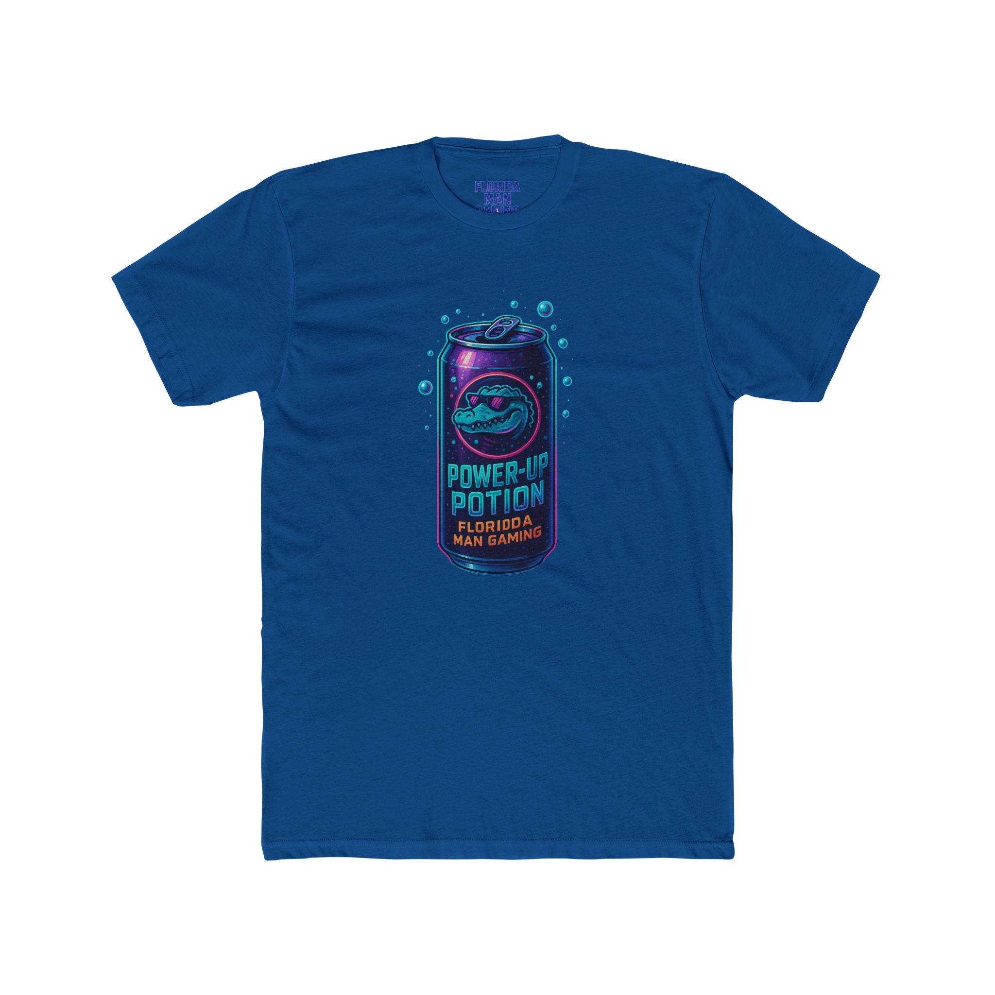 Florida Man Crew Tee: Gaming Humor Shirt, Fun Gift for Gamers, Unisex Tee for Parties, Retro Style Casual Wear, Unique Birthday Present