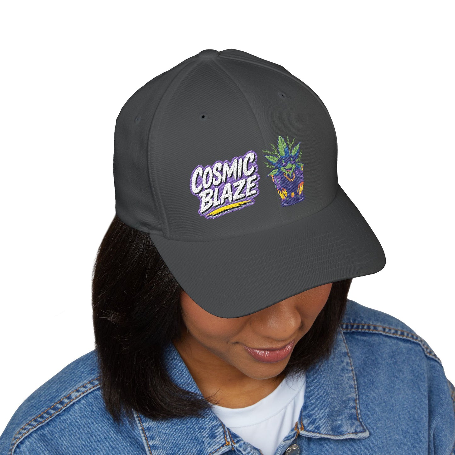 Closed-Back Structured Cap (Embroidery)