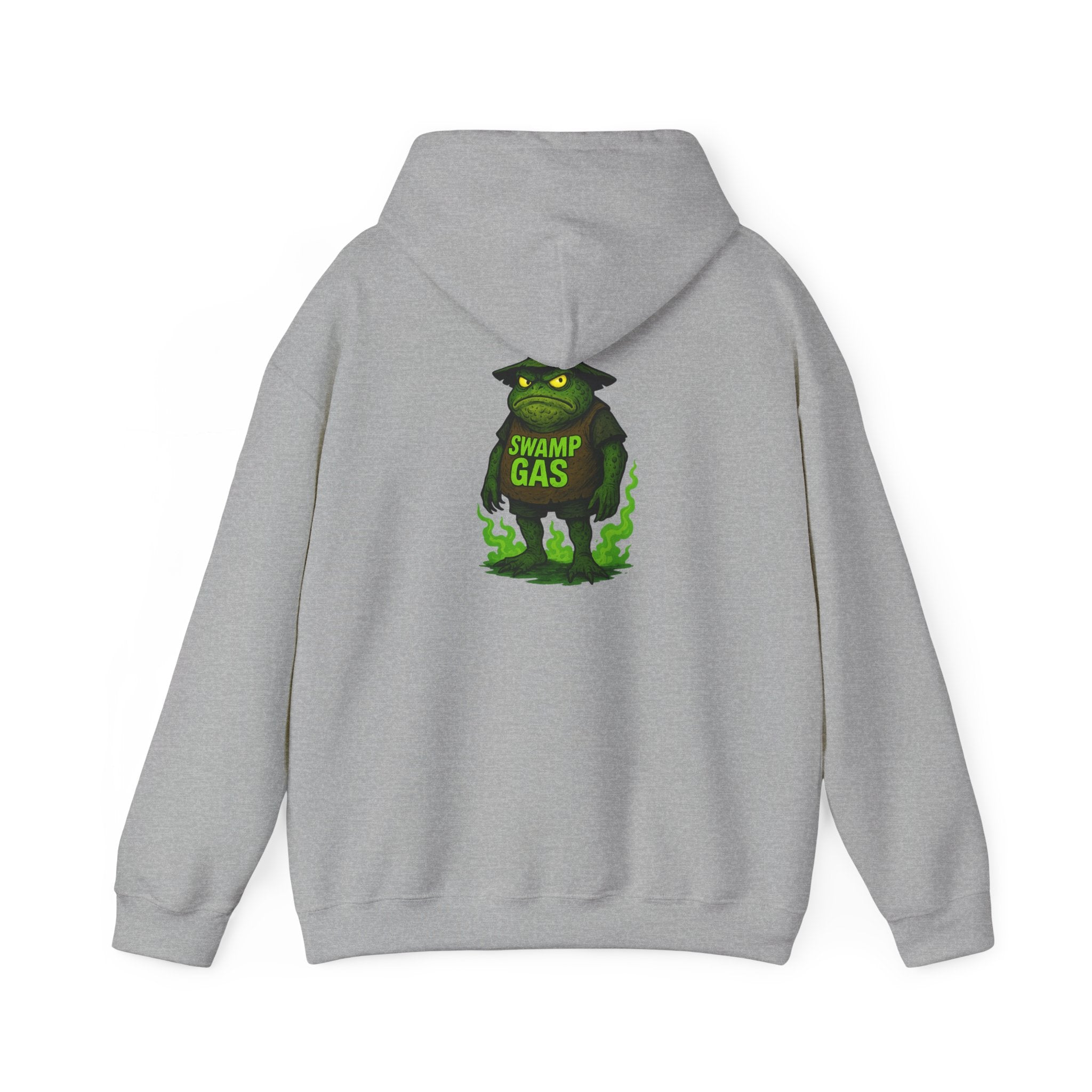 Swamp Gas Unisex Hoodie | Fun Gift for Halloween, Cozy Casual Wear, Unique Graphic Sweatshirt, Quirky Style, Perfect for Fall
