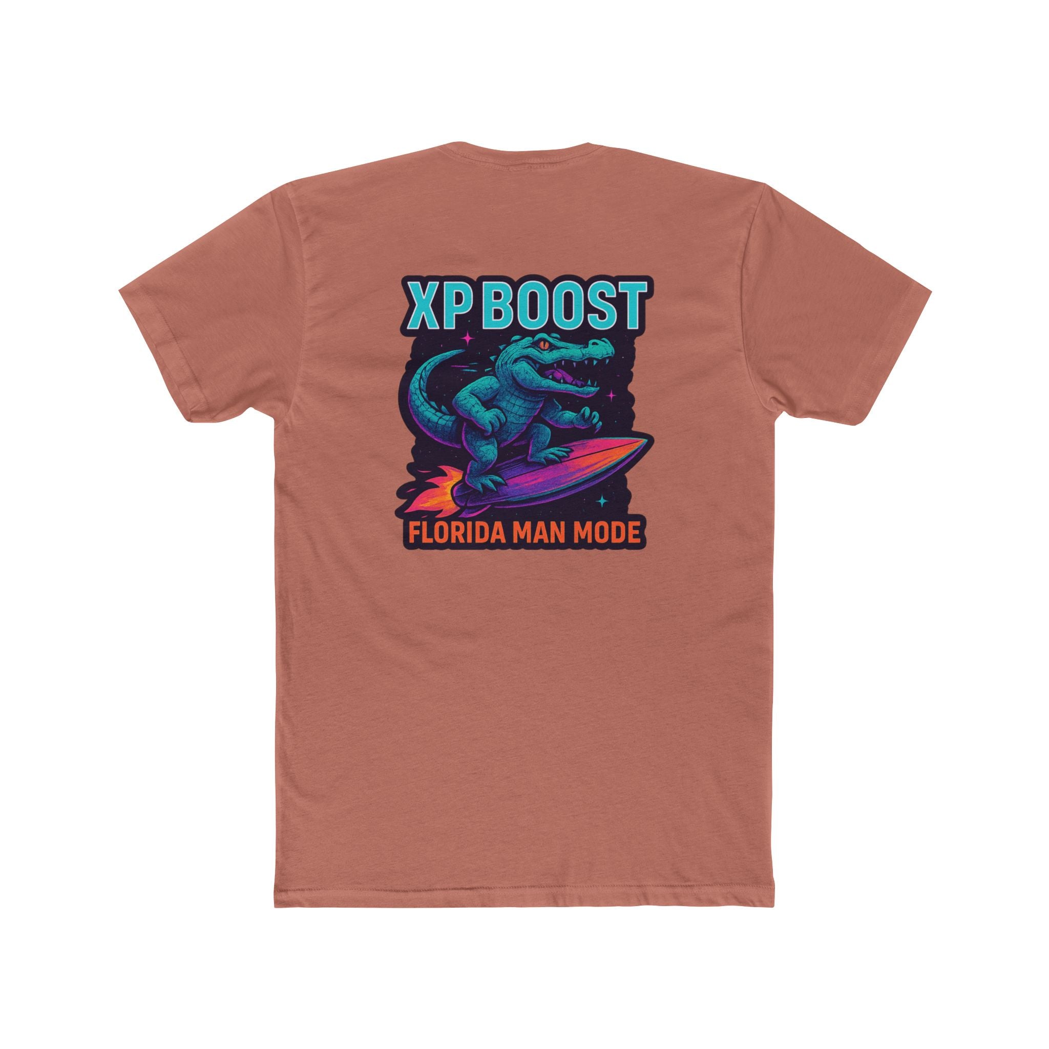 Florida Man Crew Tee: Gaming Humor Shirt, Fun Gift for Gamers, Unisex Tee for Parties, Retro Style Casual Wear, Unique Birthday Present