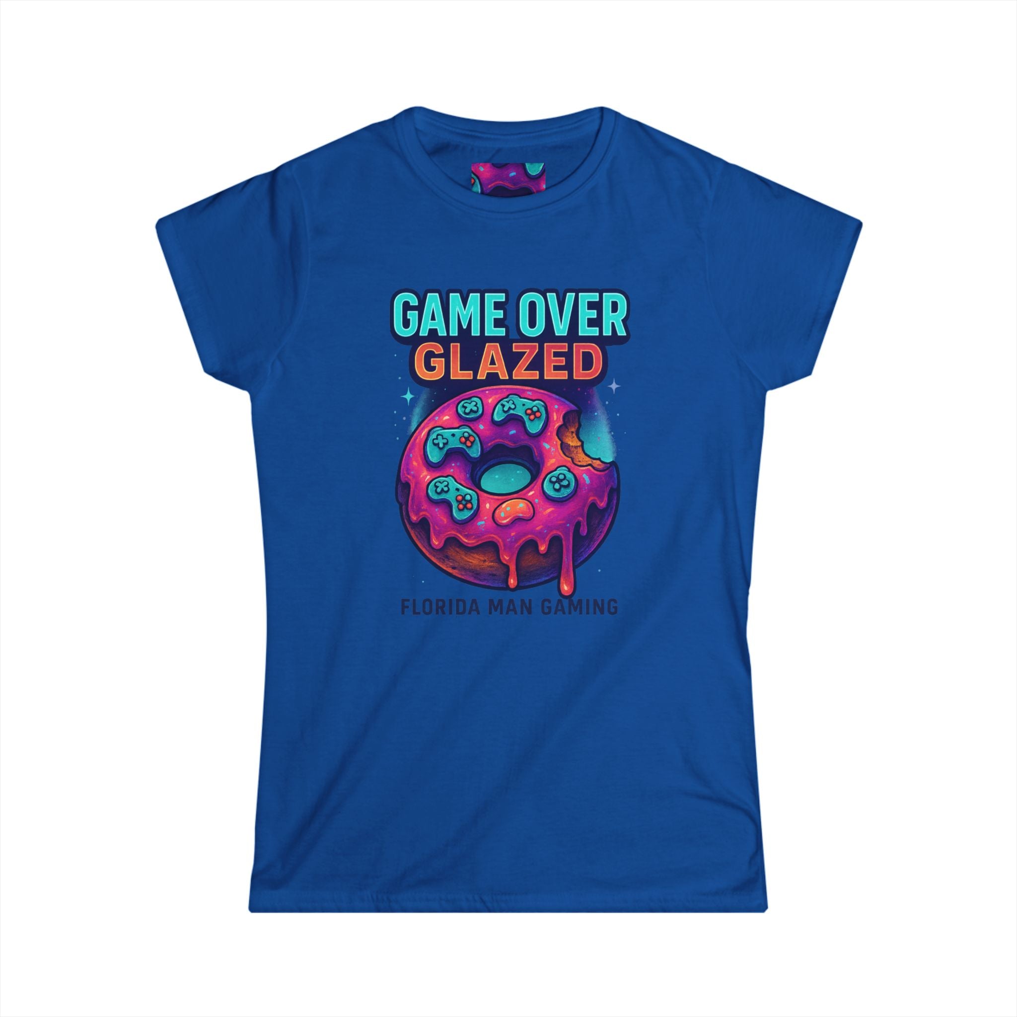 Gaming-Inspired Women's Softstyle Tee - Perfect for Gamers, Nerds, Birthday Gifts, Gaming Events, Casual Wear