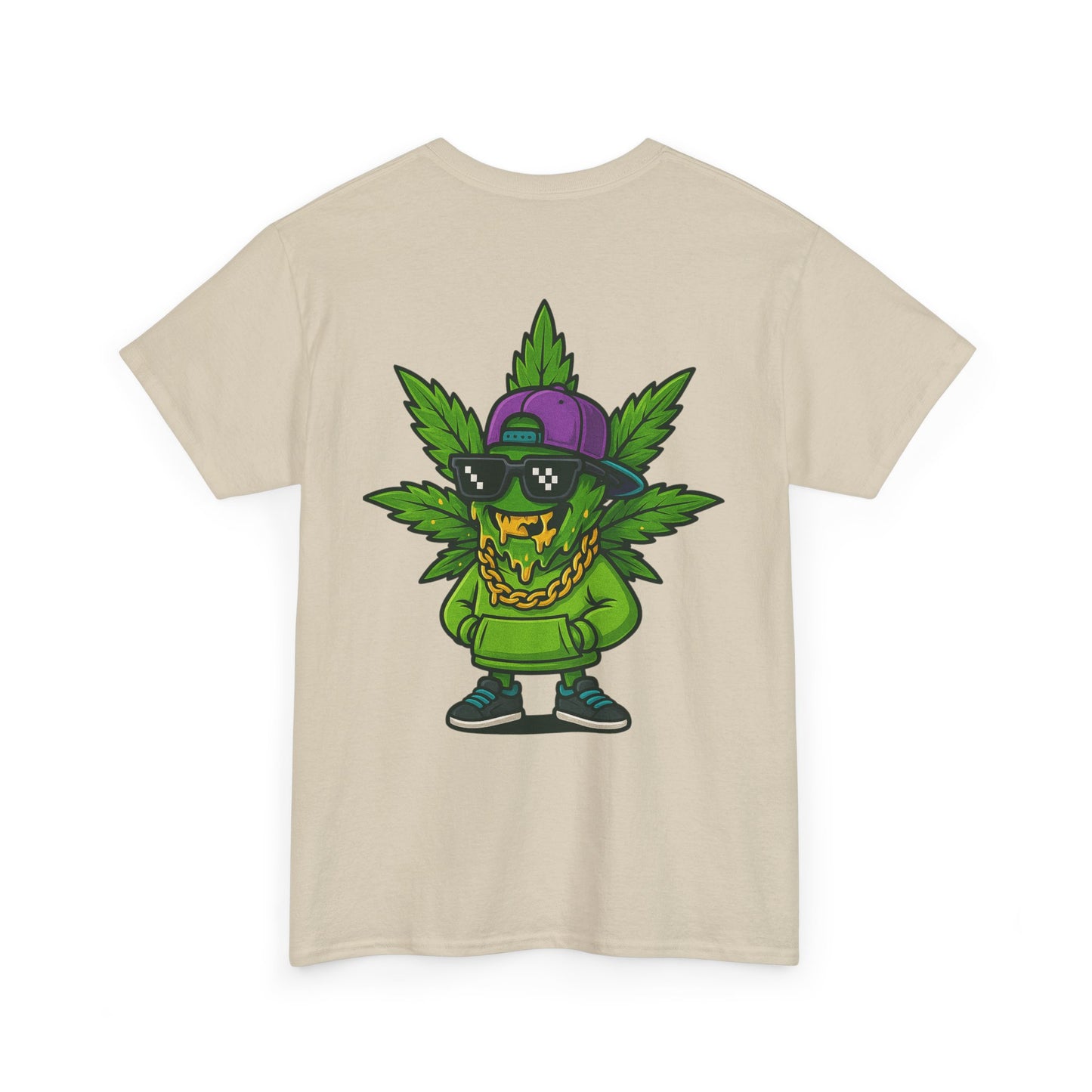 Cool Cannabis Vibe Unisex Tee - Stoner Gift, Weed Lovers Shirt, Hip Hop Style Tee, Indoor/Outdoor Wear, Party Wear