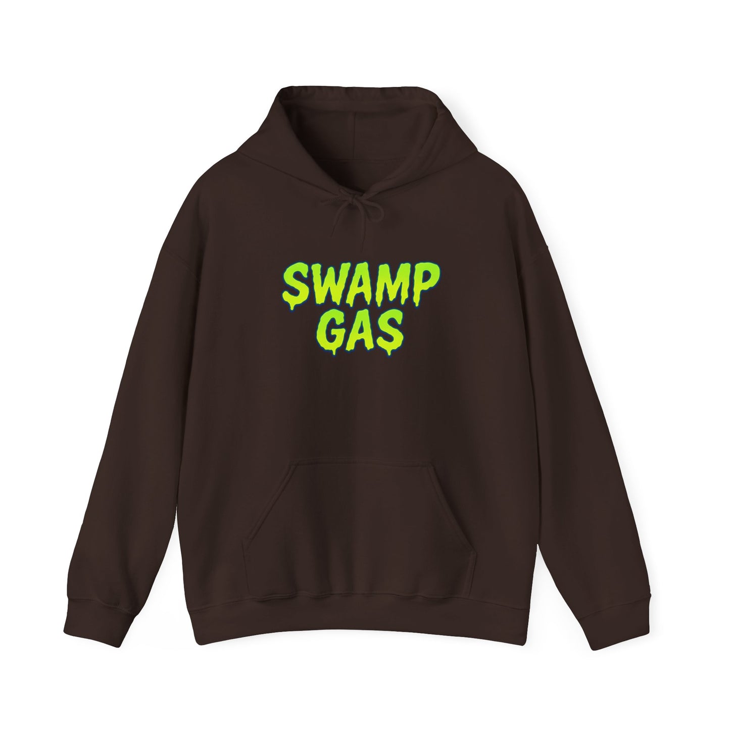 Swamp Gas Unisex Hoodie | Fun Gift for Halloween, Cozy Casual Wear, Unique Graphic Sweatshirt, Quirky Style, Perfect for Fall