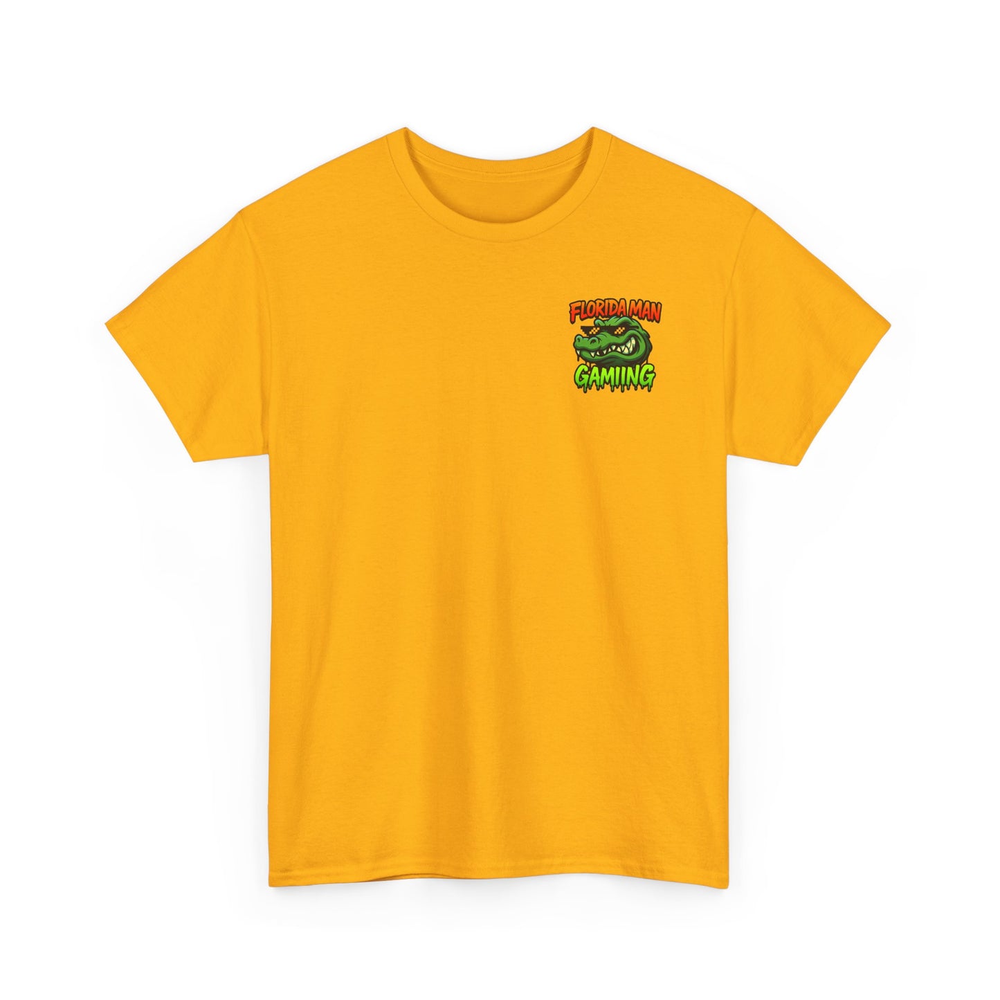 Florida Man Gaming Tee, Unisex Cotton T-Shirt, Fun Graphic Tee, Gamer Apparel, Perfect for Gaming Nights, Unique Gift Idea