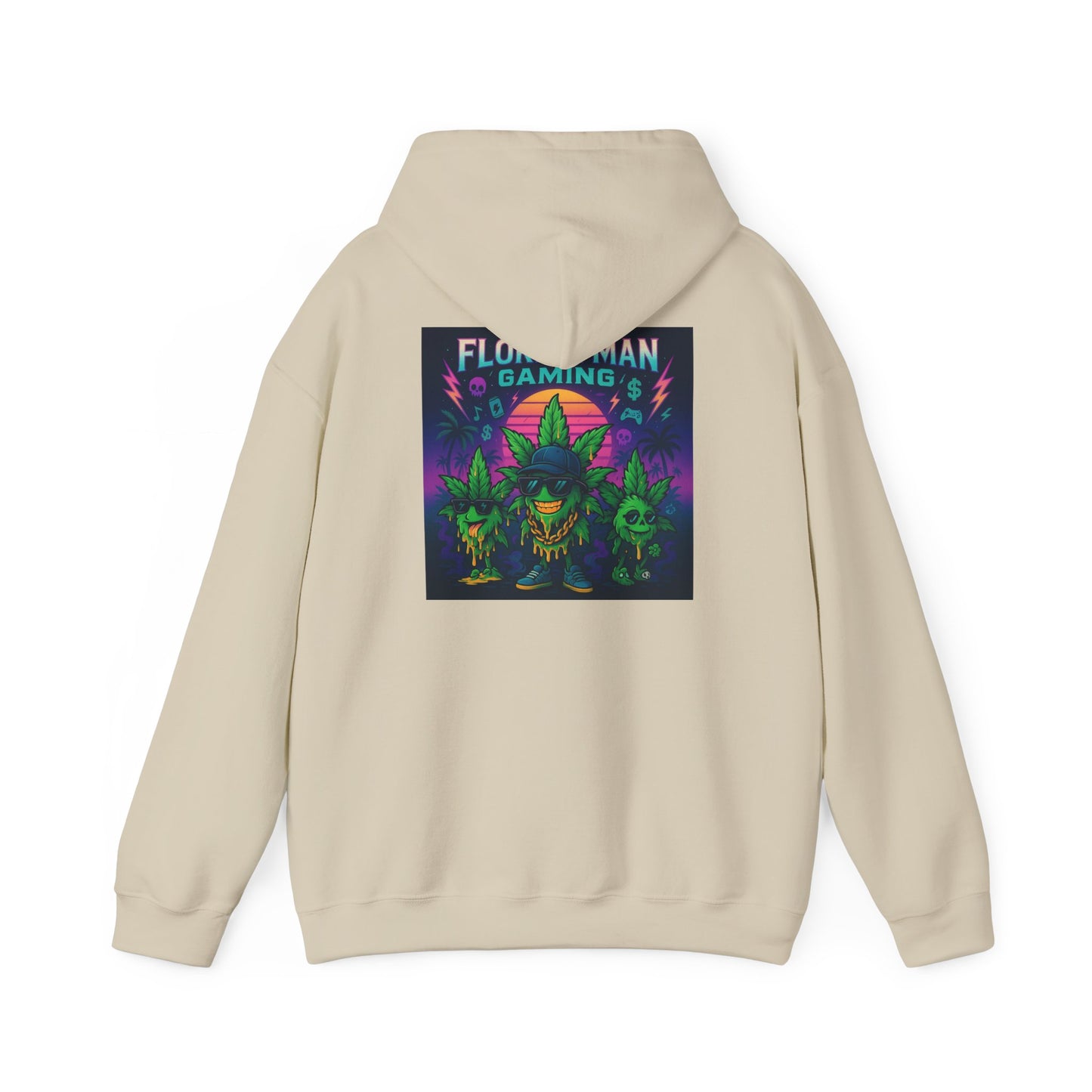 Gamer Hooded Sweatshirt with Colorful Monster Design, Unisex Hoodie for Gaming Lovers, Perfect Gift for Birthdays, Cosplay, and Holidays