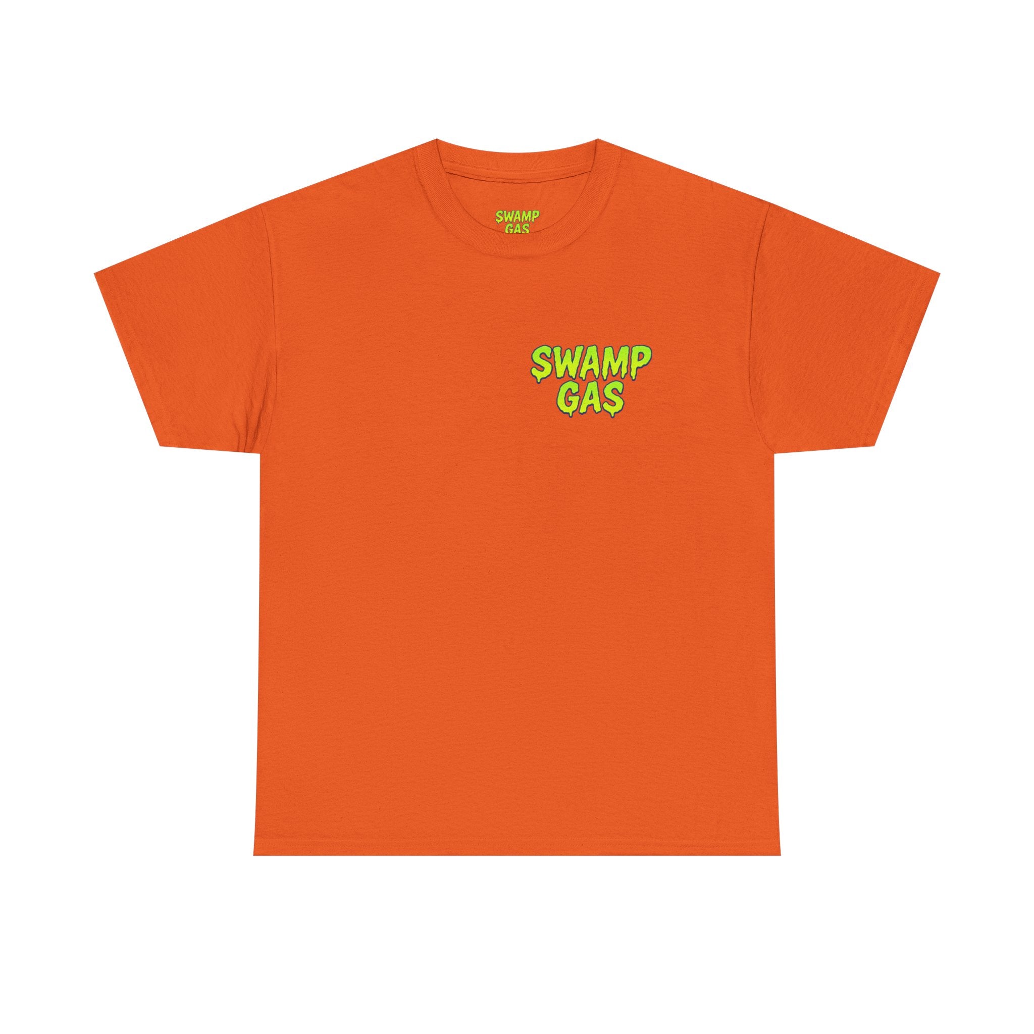 Swamp Gas Graphic Tee - Unisex Cotton T-Shirt, Halloween Costume, Fun Casual Wear, Unique Gift, Funny Shirt for Friends