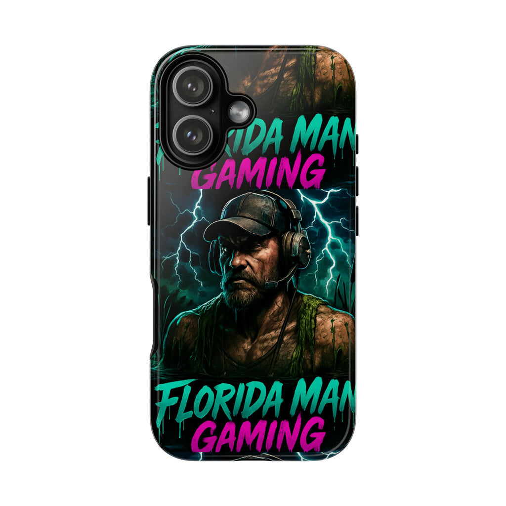 Phone Case - Florida Man Gaming Mascot Rising from the Swamp Tough Case