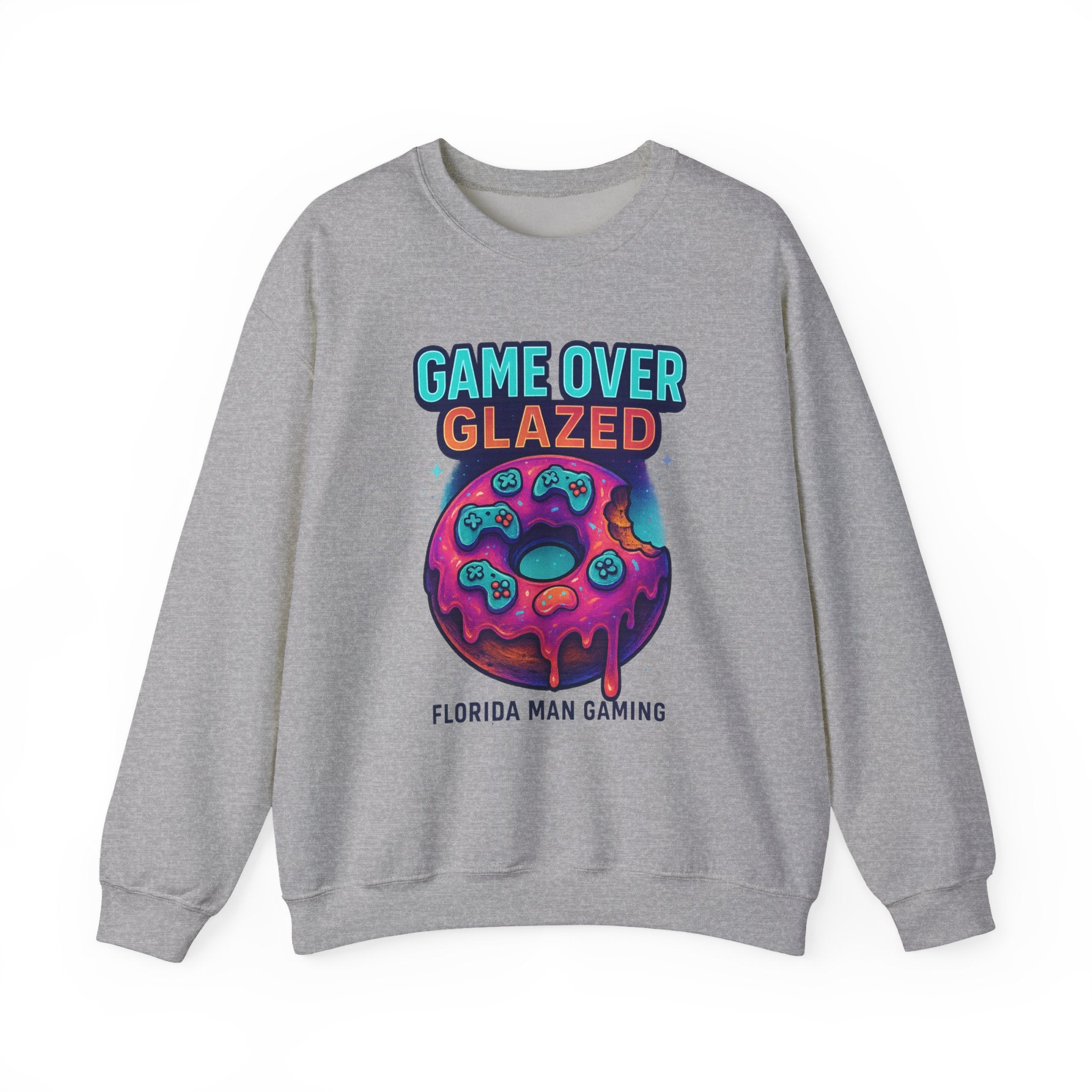 Gaming Sweatshirt, Playful Crewneck for Gamers, Funny Gift for Video Game Lovers, Cozy Unisex Apparel, Unique Retro Style