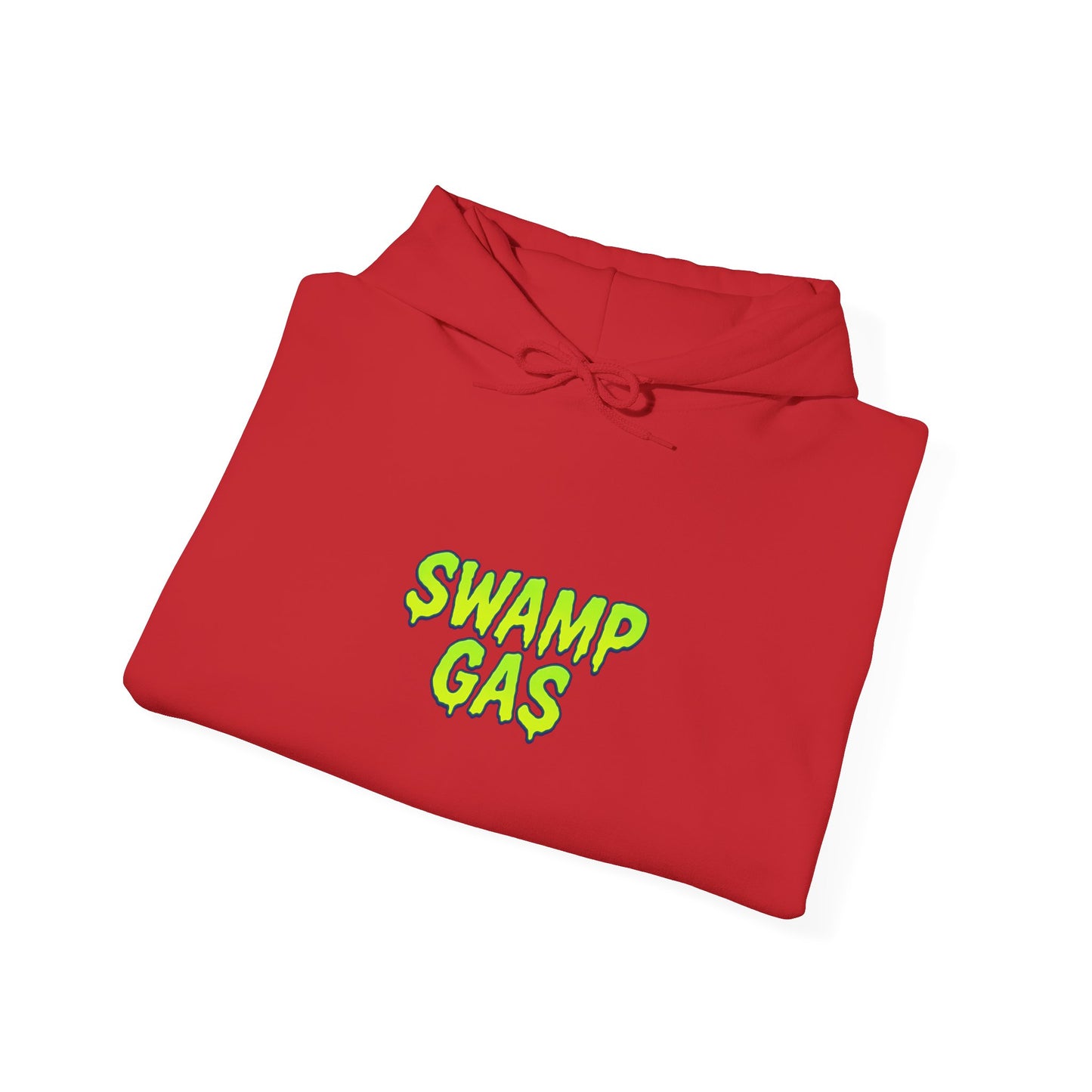 Swamp Gas Unisex Hoodie, Fun Graphic Sweatshirt, Gift for Halloween, Unique Streetwear, Cozy Layering Piece