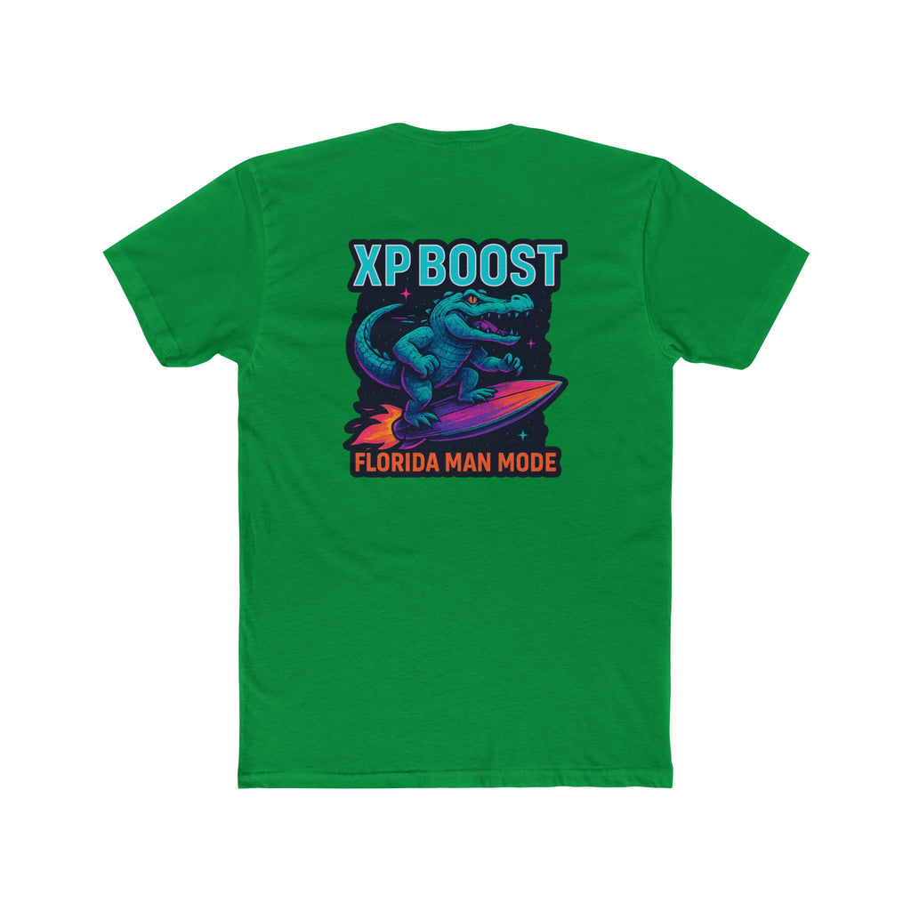 Florida Man Crew Tee: Gaming Humor Shirt, Fun Gift for Gamers, Unisex Tee for Parties, Retro Style Casual Wear, Unique Birthday Present