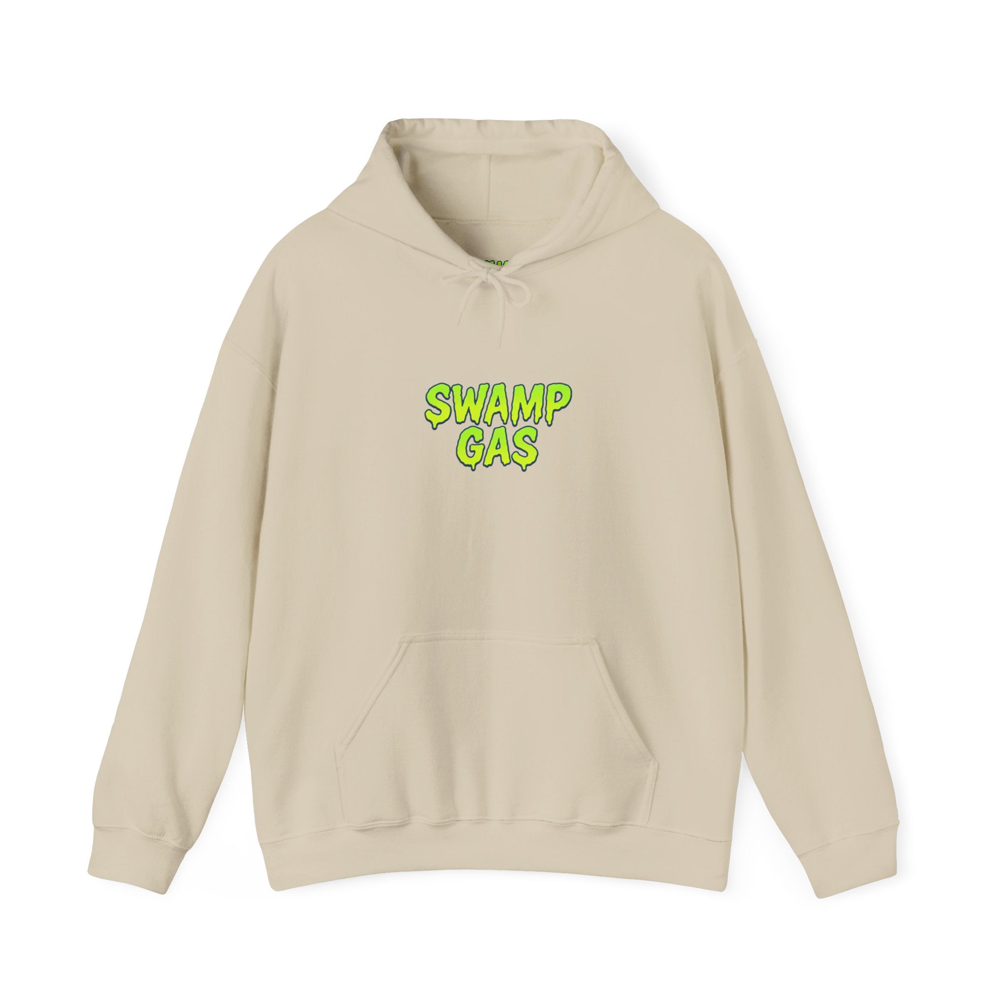 Swamp Gas Unisex Hoodie, Fun Graphic Sweatshirt, Gift for Halloween, Unique Streetwear, Cozy Layering Piece