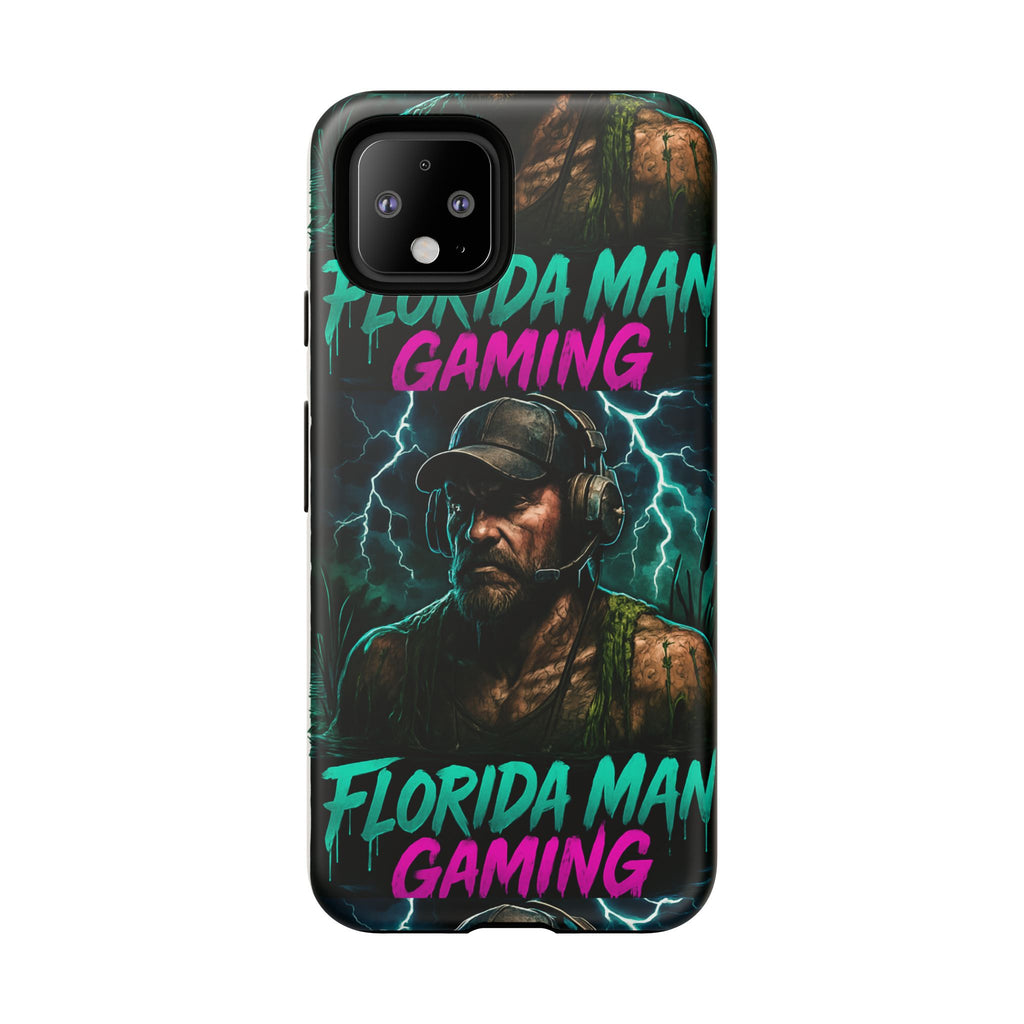 Phone Case - Florida Man Gaming Mascot Rising from the Swamp Tough Case
