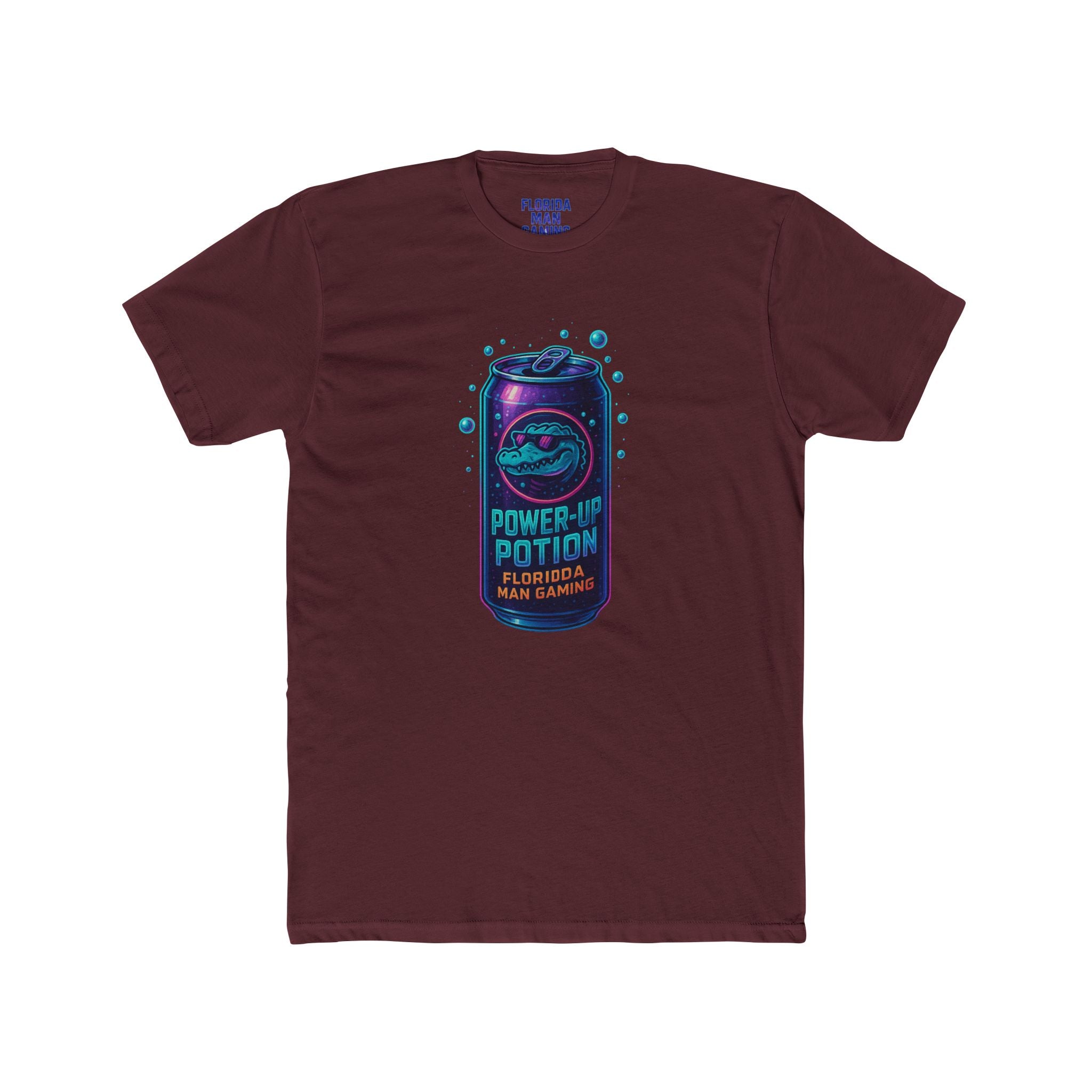 Florida Man Crew Tee: Gaming Humor Shirt, Fun Gift for Gamers, Unisex Tee for Parties, Retro Style Casual Wear, Unique Birthday Present