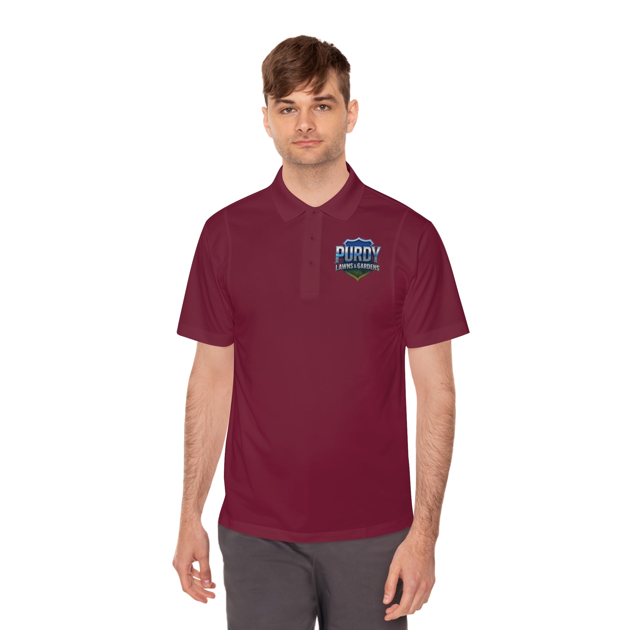 Sporty Men's Polo Shirt - Perfect for Casual Fridays, Sports Events, Golf, Team Outings, and Everyday Wear