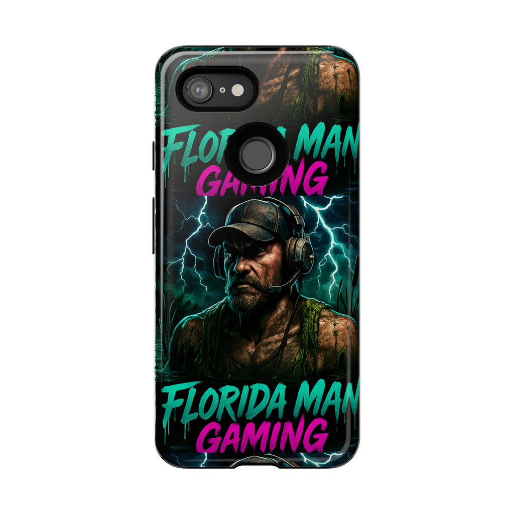 Phone Case - Florida Man Gaming Mascot Rising from the Swamp Tough Case