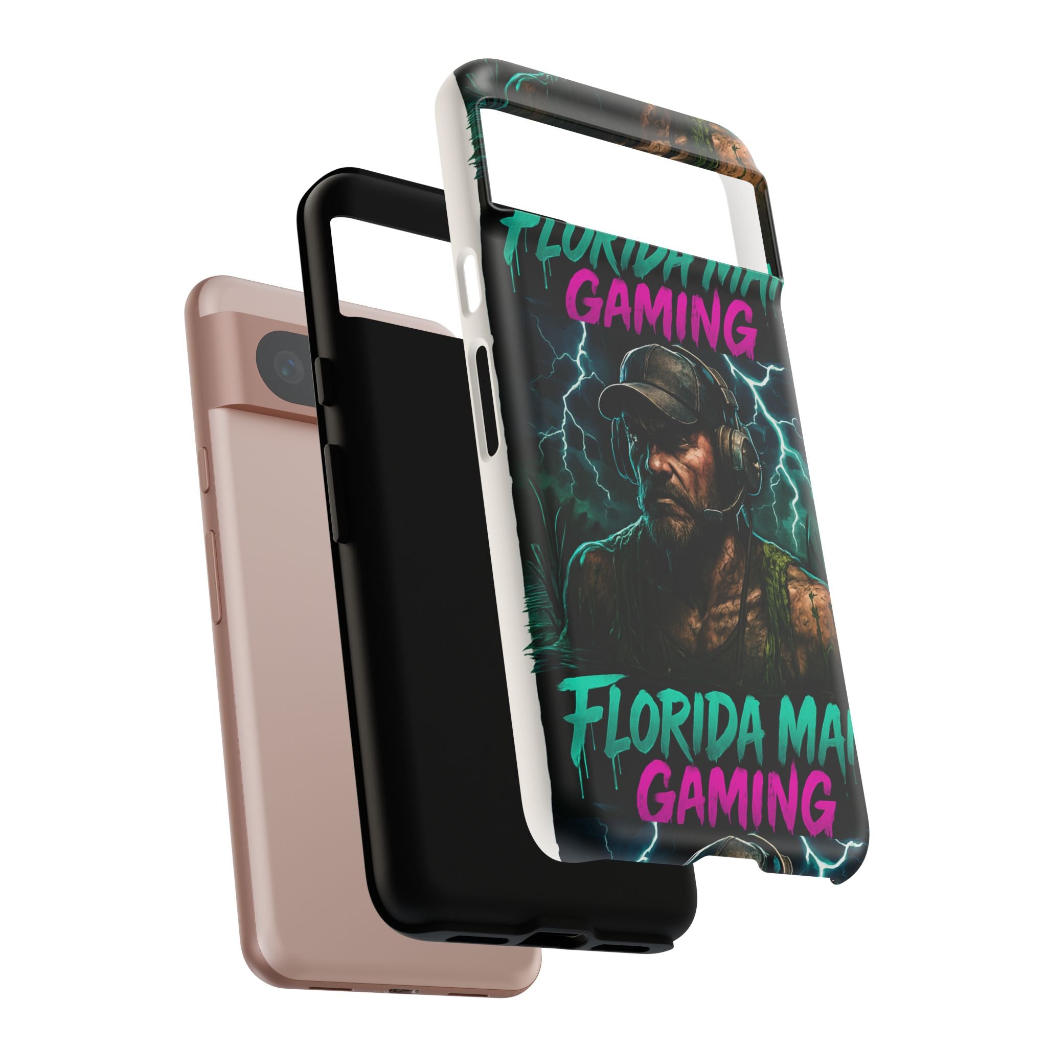 Phone Case - Florida Man Gaming Mascot Rising from the Swamp Tough Case