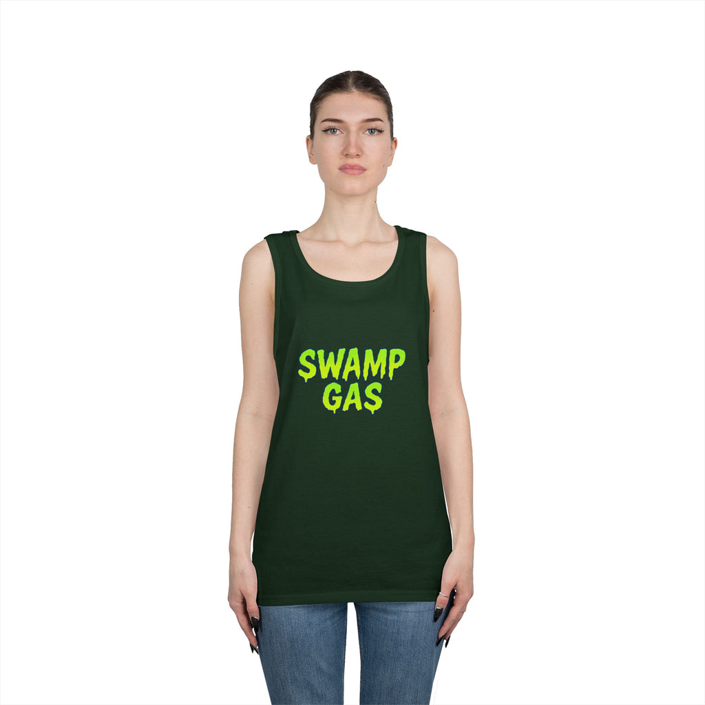 Swamp Gas Unisex Heavy Cotton Tank Top - Fun Summer Wear, Gift for Nature Lovers, Casual Beach Outfit, Eco-Friendly Apparel, Unique [...]
