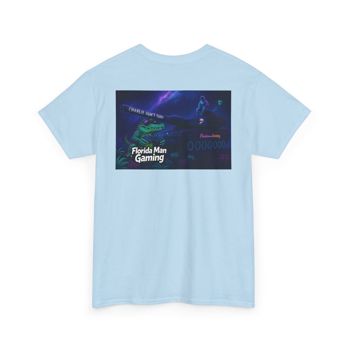 Florida Man Gaming Tee, Unisex Cotton Shirt, Fun Gaming Shirt, Casual Wear, Gift for Gamers, Trendy Graphic Tee