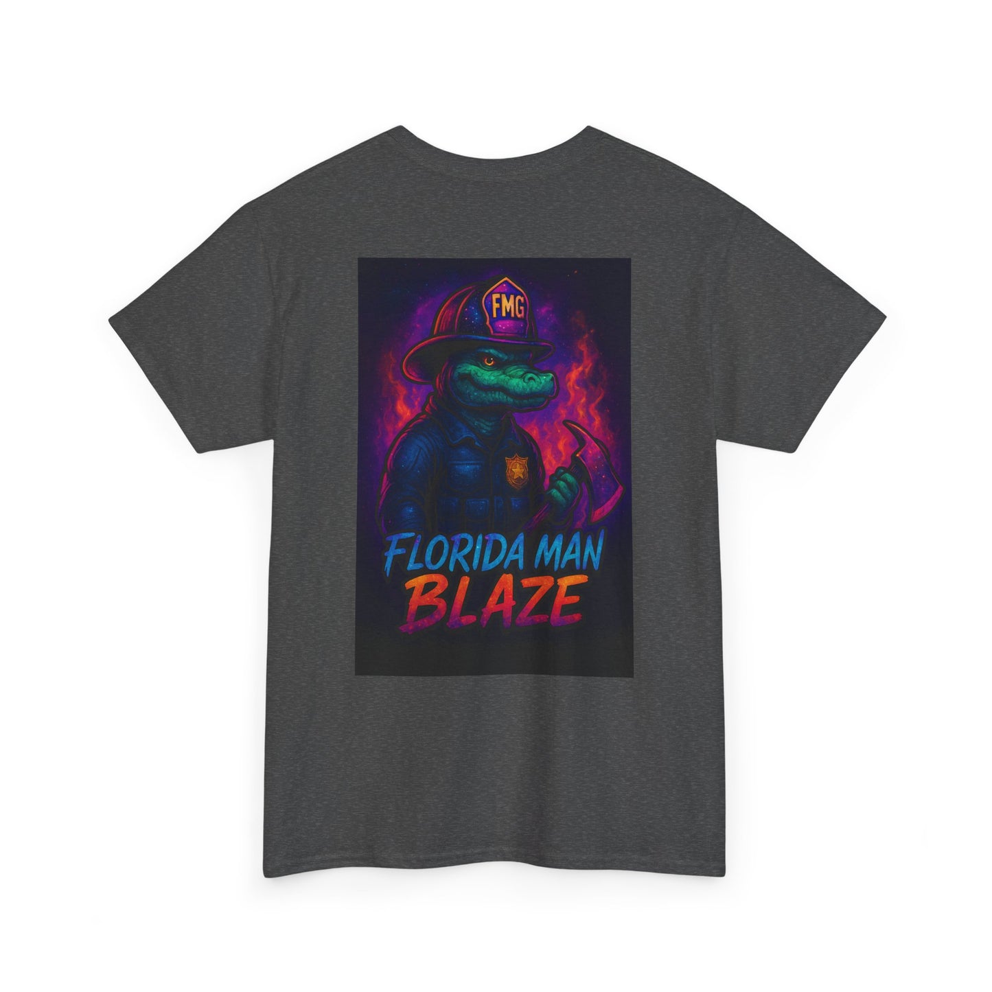 Florida Man Heroes Tee - Unisex Cotton T-Shirt, Funny Gift, Casual Wear, Unique Design, Quirky Florida Apparel