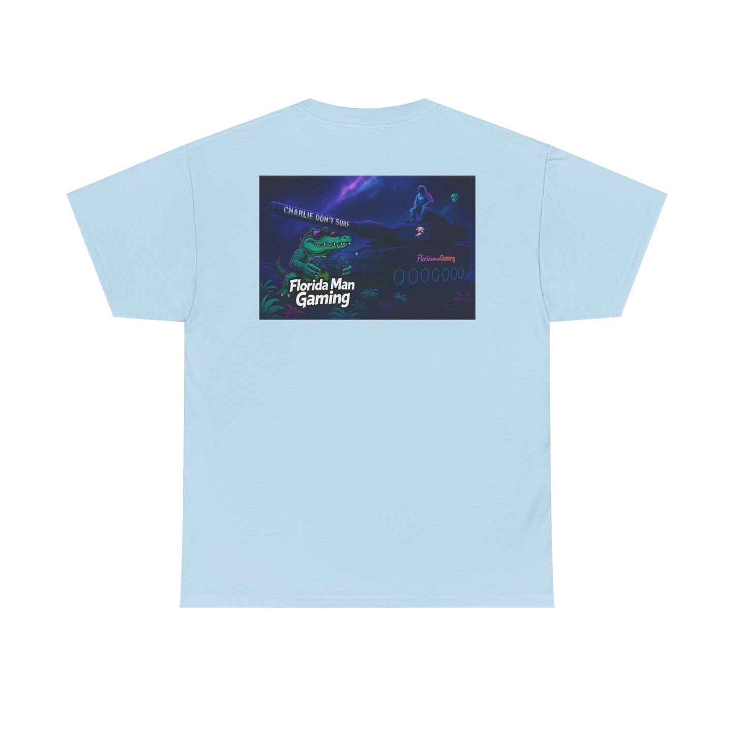 Florida Man Gaming Tee, Unisex Cotton Shirt, Fun Gaming Shirt, Casual Wear, Gift for Gamers, Trendy Graphic Tee