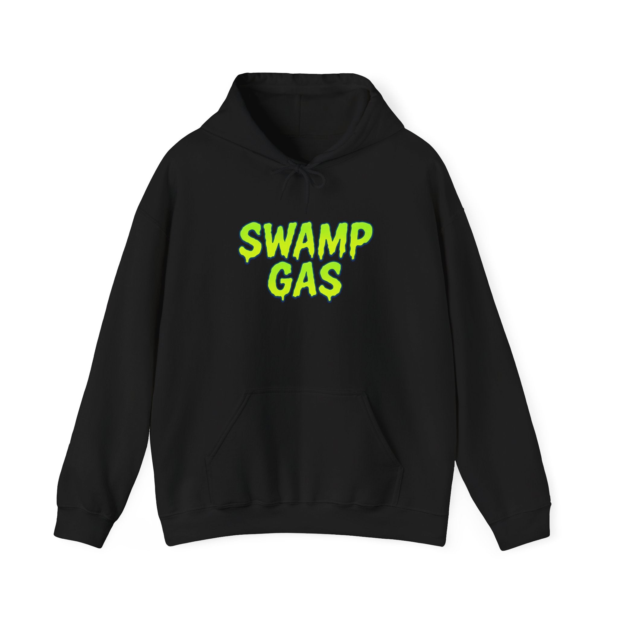 Swamp Gas Unisex Hoodie | Eco-Friendly Streetwear | Fun Graphic Sweatshirt for Casual Style, Perfect Gift, Fall Fashion, Halloween