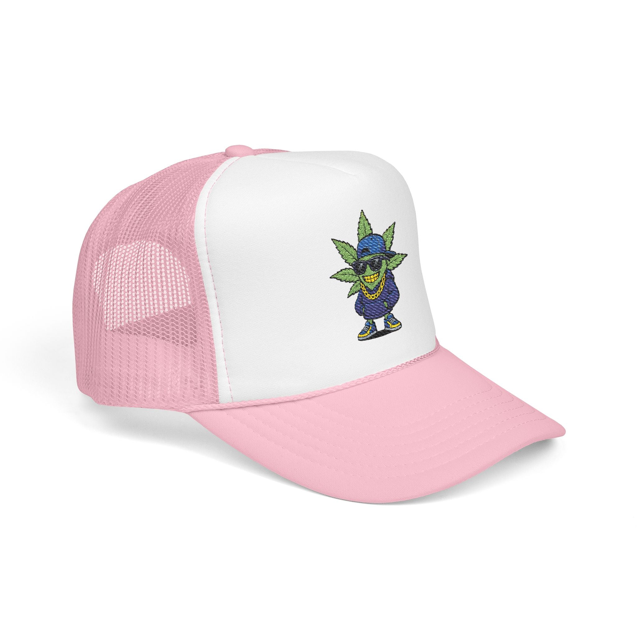 Cool Embroidered Foam Trucker Hat for Trendsetters, Everyday Style, Gift for Him, Outdoor Activities, Unique Streetwear