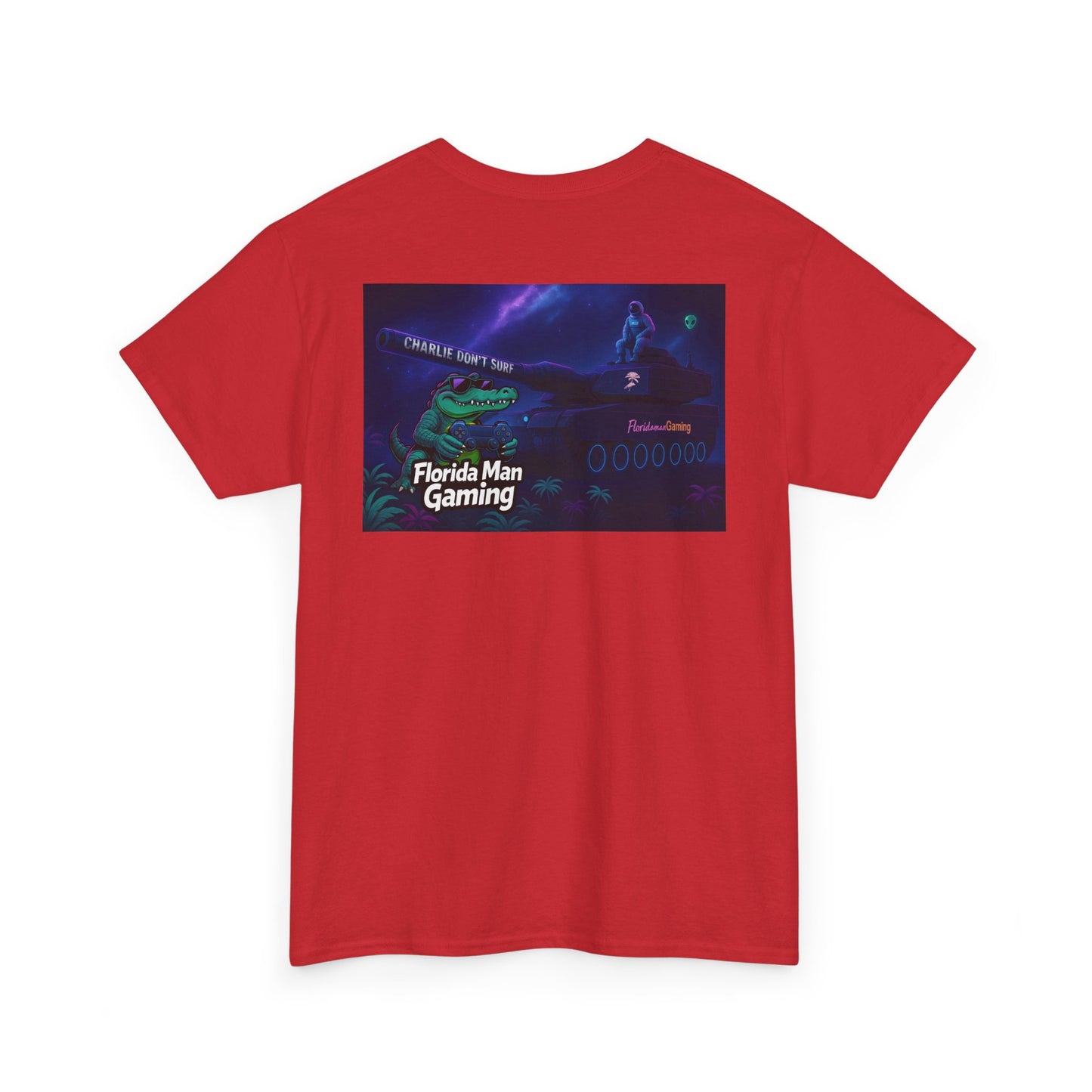 Florida Man Gaming Tee, Unisex Cotton Shirt, Fun Gaming Shirt, Casual Wear, Gift for Gamers, Trendy Graphic Tee