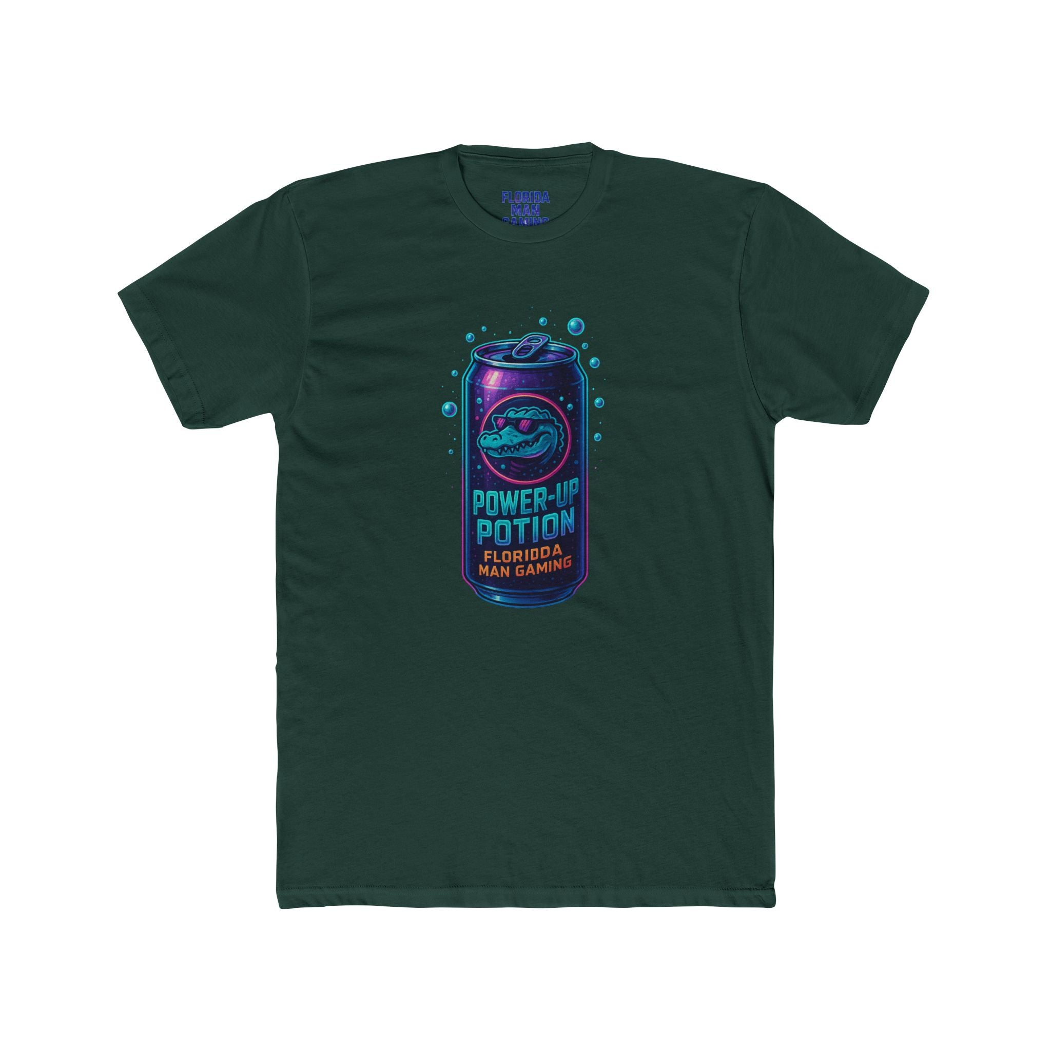 Florida Man Crew Tee: Gaming Humor Shirt, Fun Gift for Gamers, Unisex Tee for Parties, Retro Style Casual Wear, Unique Birthday Present