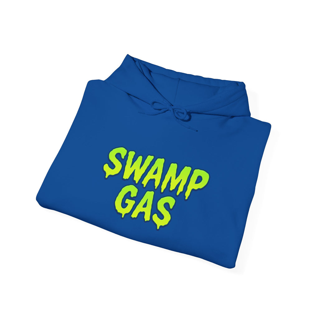 Swamp Gas Unisex Hoodie | Fun Gift for Halloween, Cozy Casual Wear, Unique Graphic Sweatshirt, Quirky Style, Perfect for Fall