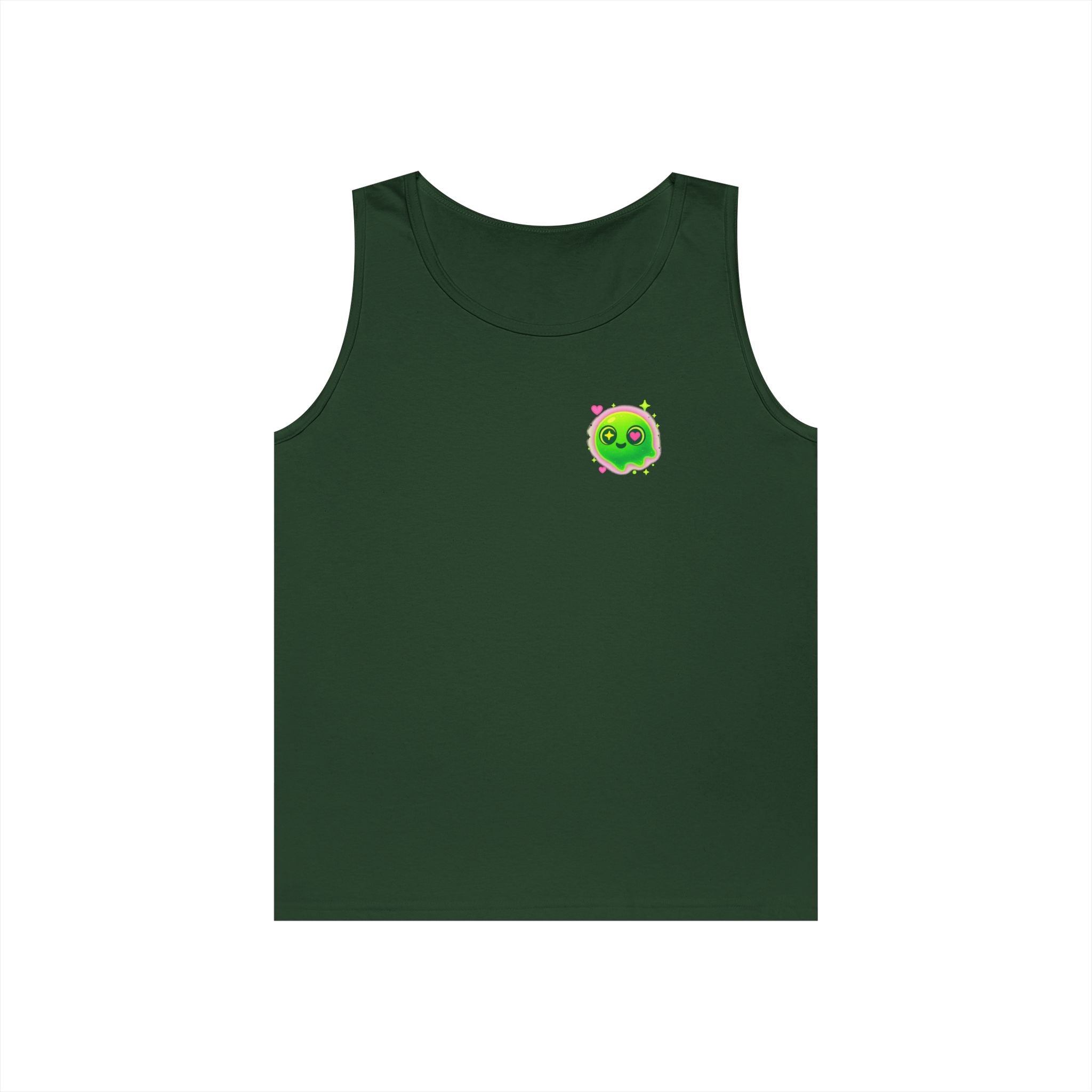 Cute Cartoon Glow-in-the-Dark Tank Top, Summer Outfit, LGBTQ+ Pride Wear, Festival Attire, Funny Gift for Teens, Casual Wear