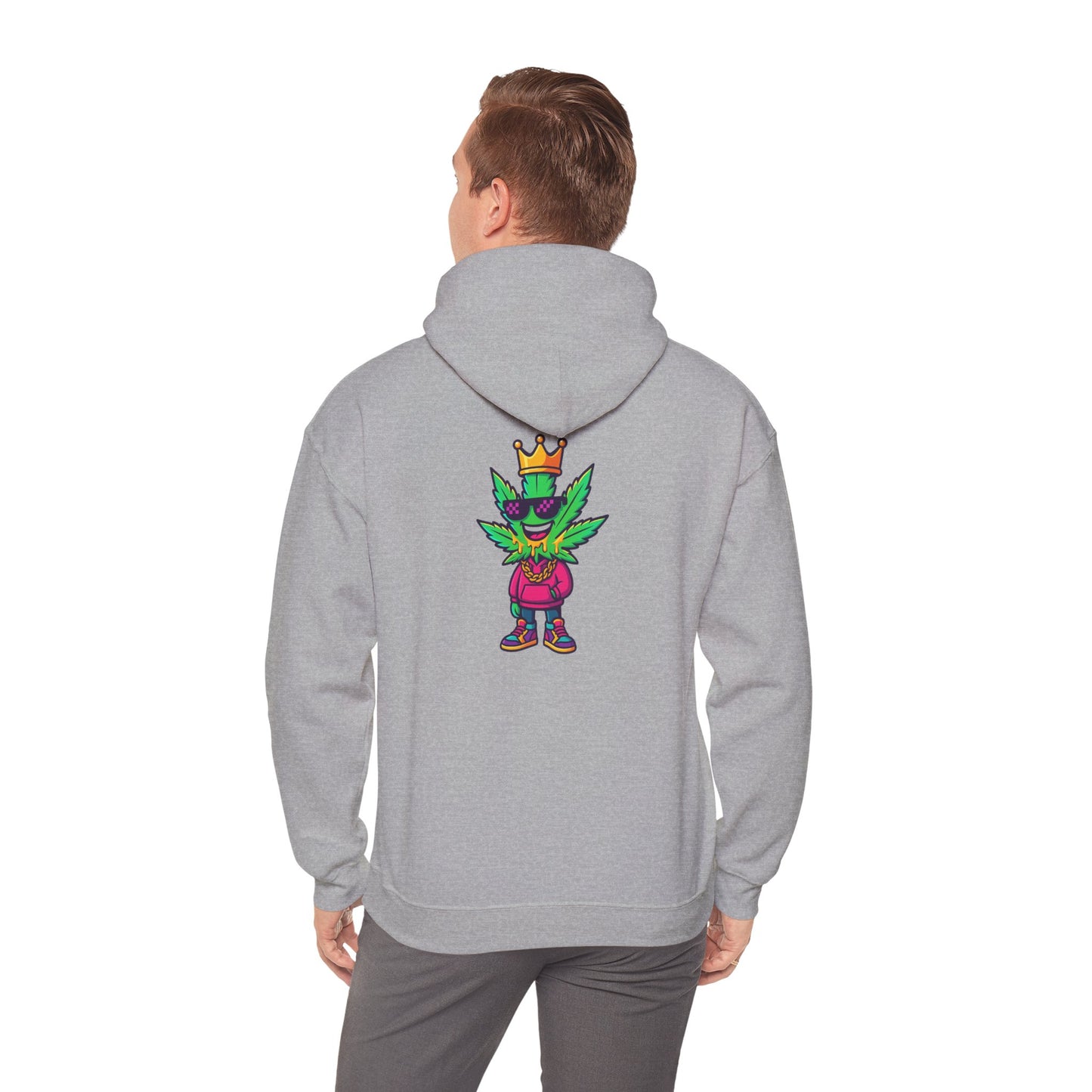 King Kush Unisex Heavy Blend Hooded Sweatshirt | Cozy and Stylish, Perfect for Chill Vibes, Gifts for Nature Lovers, Streetwear, 420 [...]