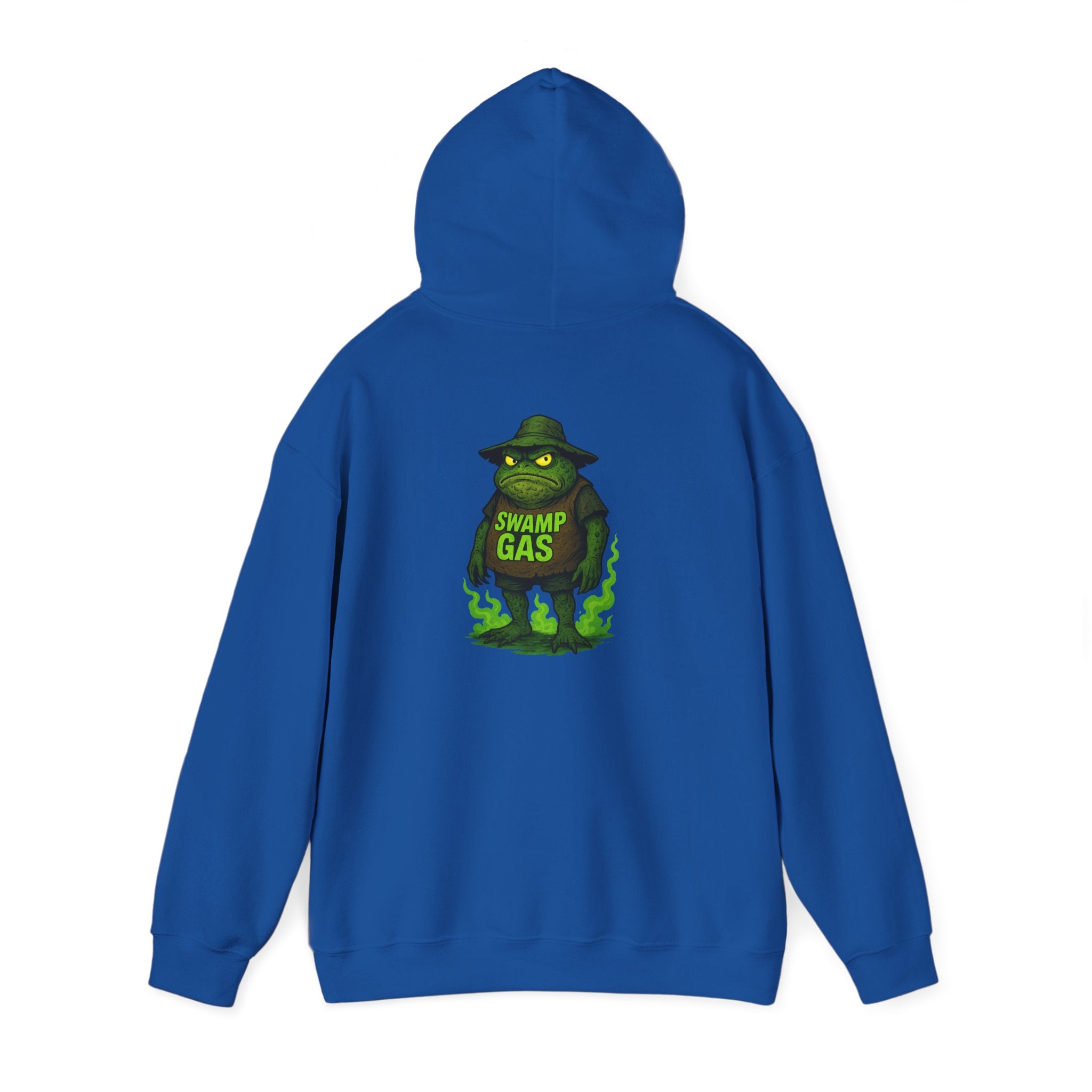 Swamp Gas Unisex Hoodie | Fun Gift for Halloween, Cozy Casual Wear, Unique Graphic Sweatshirt, Quirky Style, Perfect for Fall