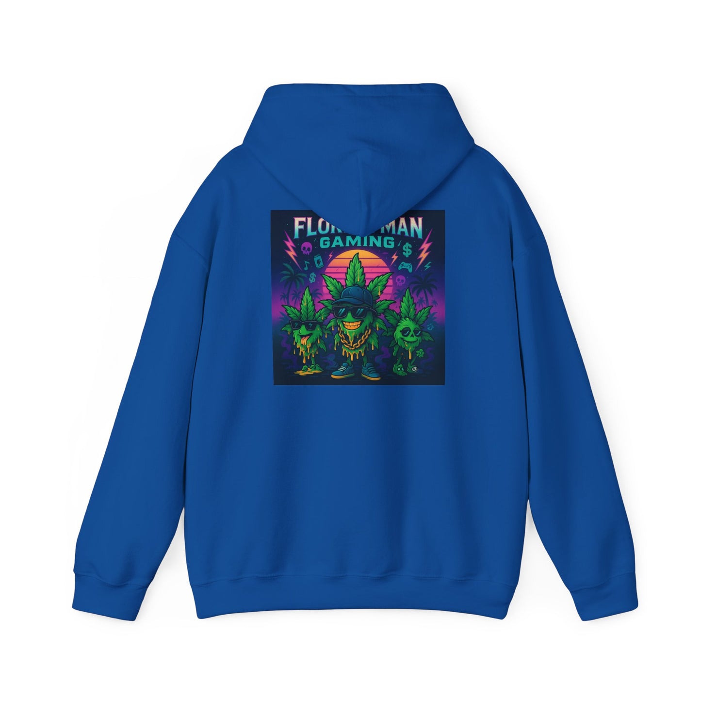 Gamer Hooded Sweatshirt with Colorful Monster Design, Unisex Hoodie for Gaming Lovers, Perfect Gift for Birthdays, Cosplay, and Holidays