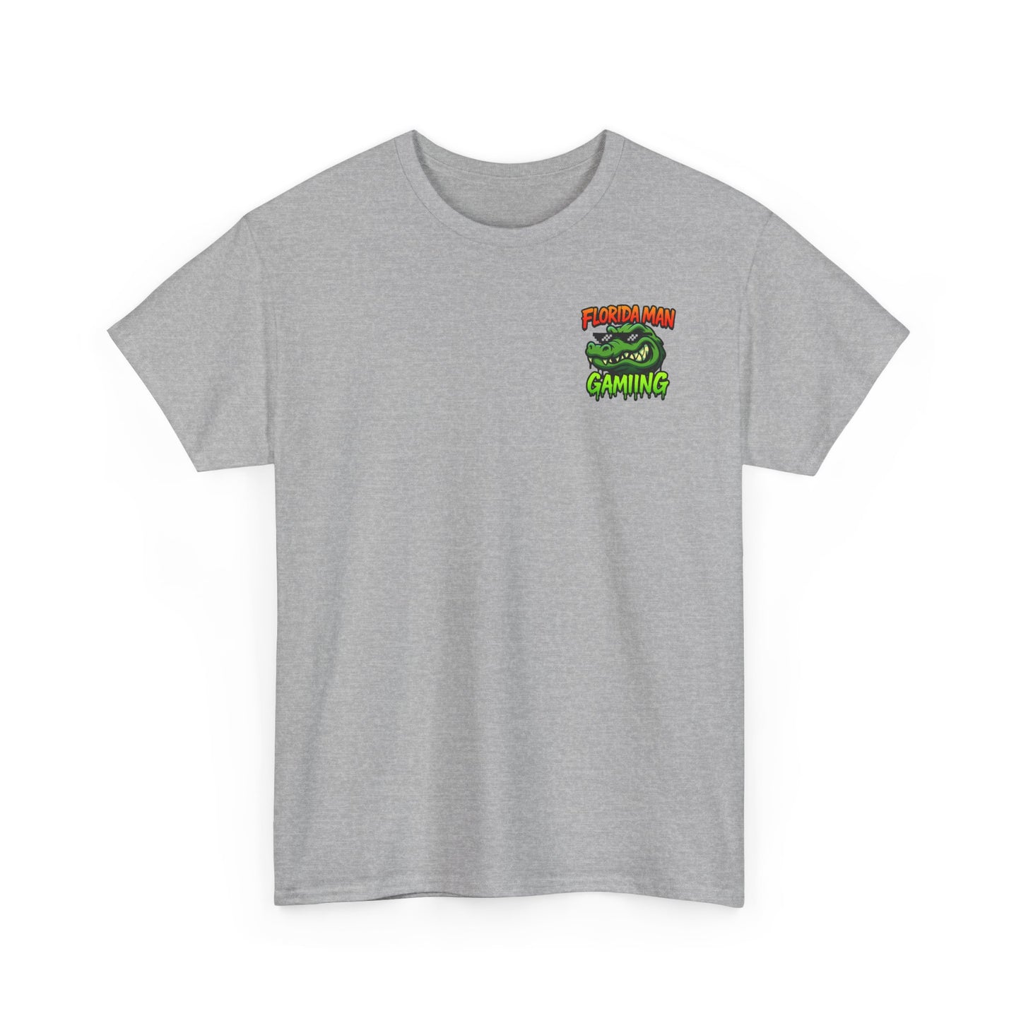 Florida Man Gaming Tee, Unisex Cotton T-Shirt, Fun Graphic Tee, Gamer Apparel, Perfect for Gaming Nights, Unique Gift Idea