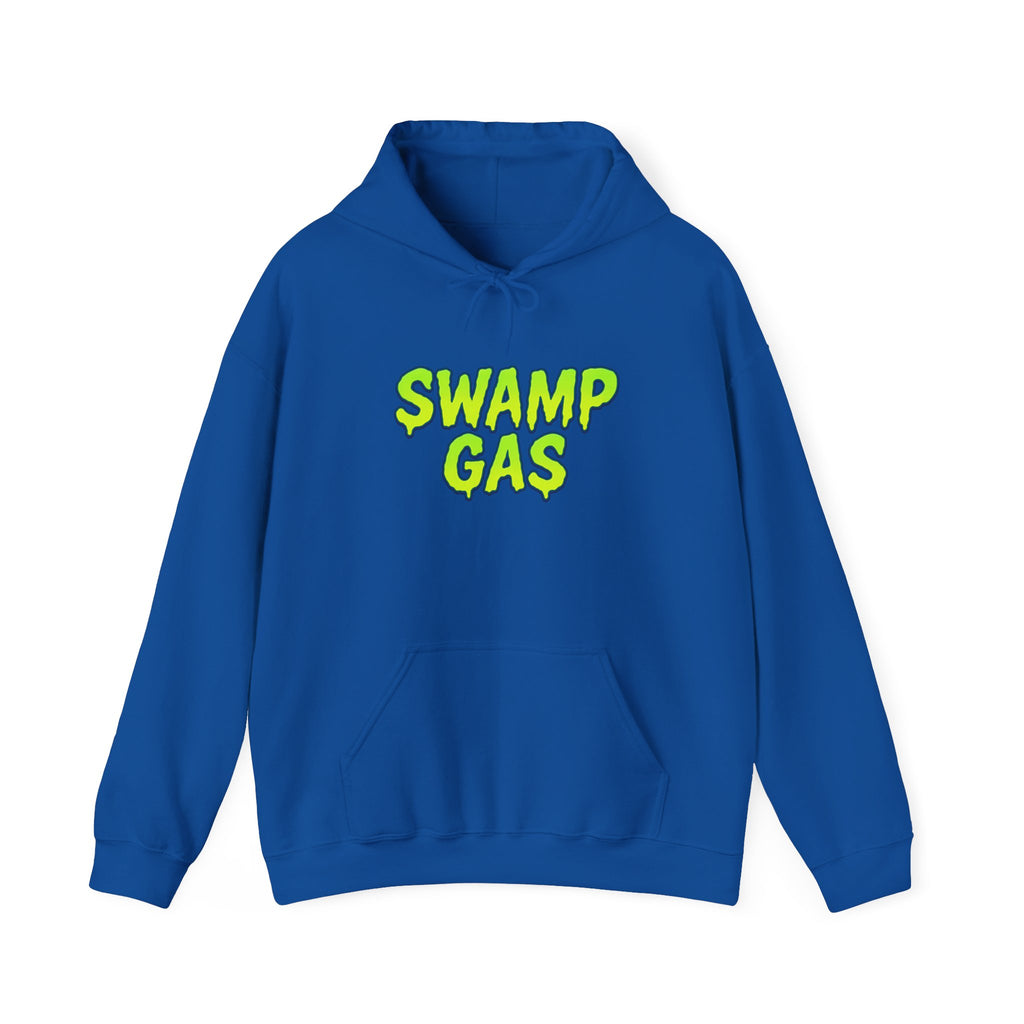 Swamp Gas Unisex Hoodie | Eco-Friendly Streetwear | Fun Graphic Sweatshirt for Casual Style, Perfect Gift, Fall Fashion, Halloween