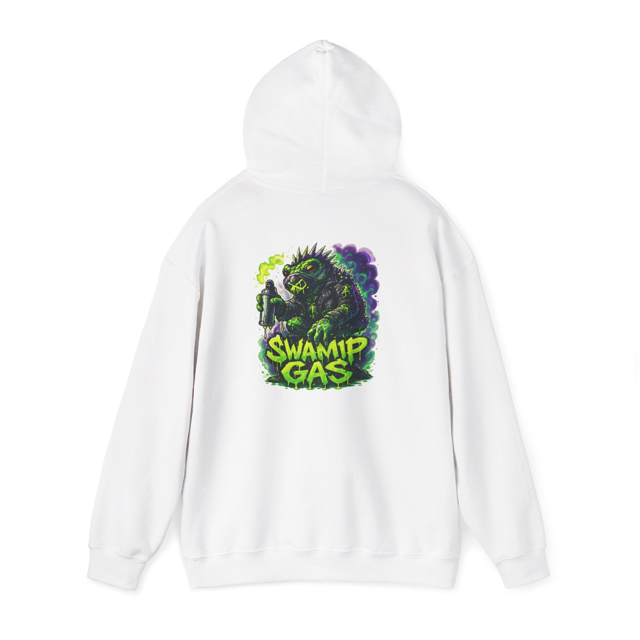 Swamp Gas Unisex Hoodie, Fun Graphic Sweatshirt, Gift for Halloween, Unique Streetwear, Cozy Layering Piece