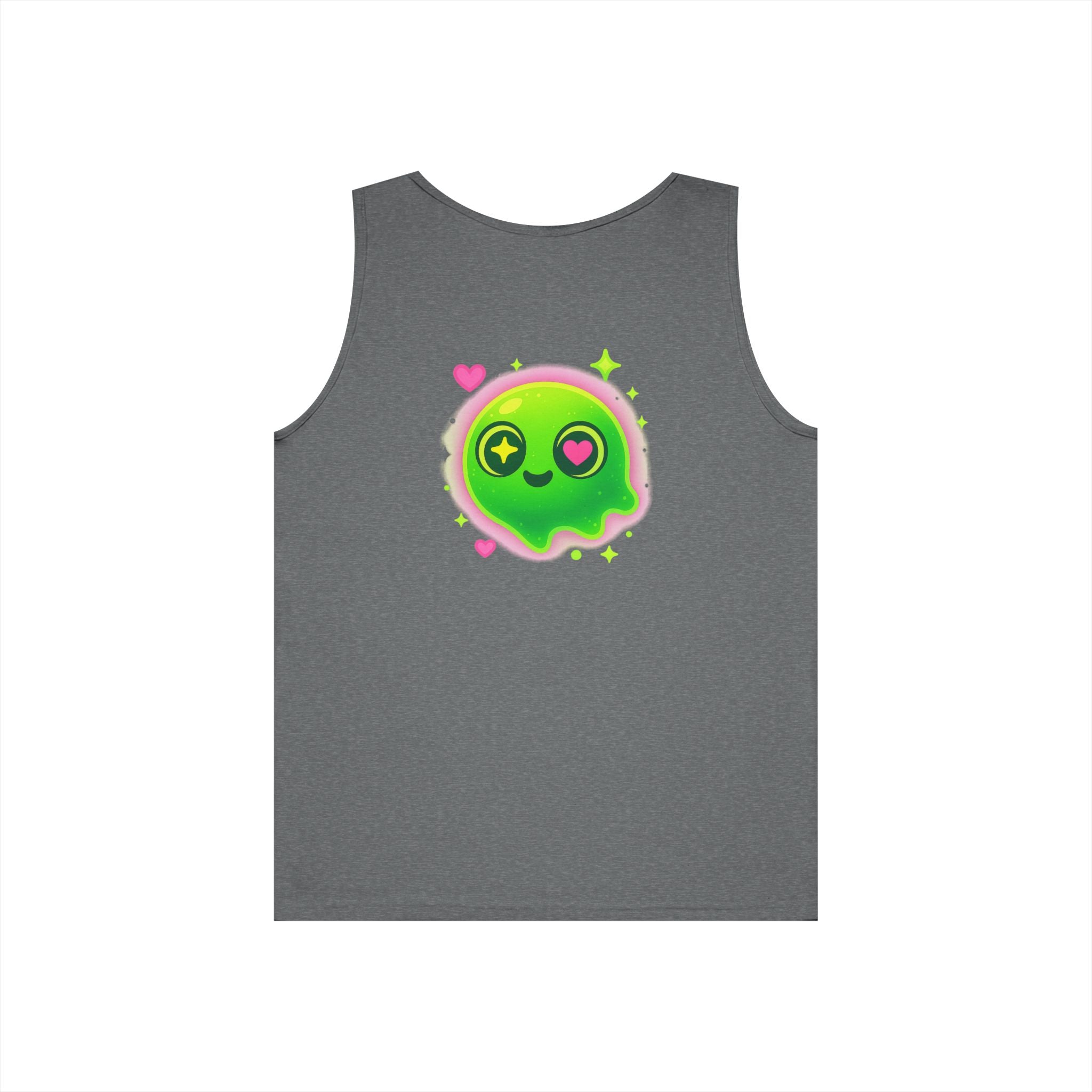 Cute Cartoon Glow-in-the-Dark Tank Top, Summer Outfit, LGBTQ+ Pride Wear, Festival Attire, Funny Gift for Teens, Casual Wear